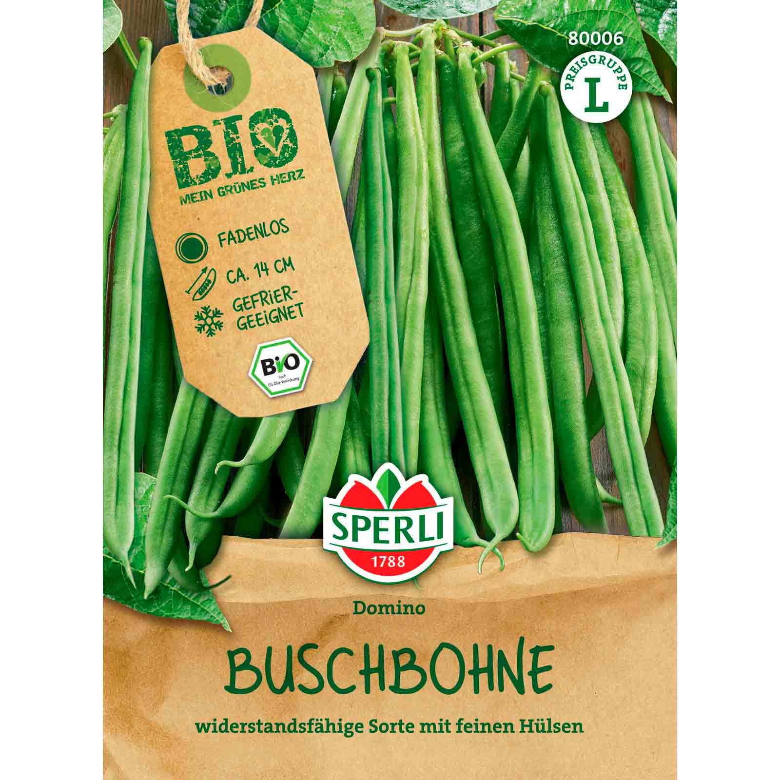 BIO Buschbohne Domino