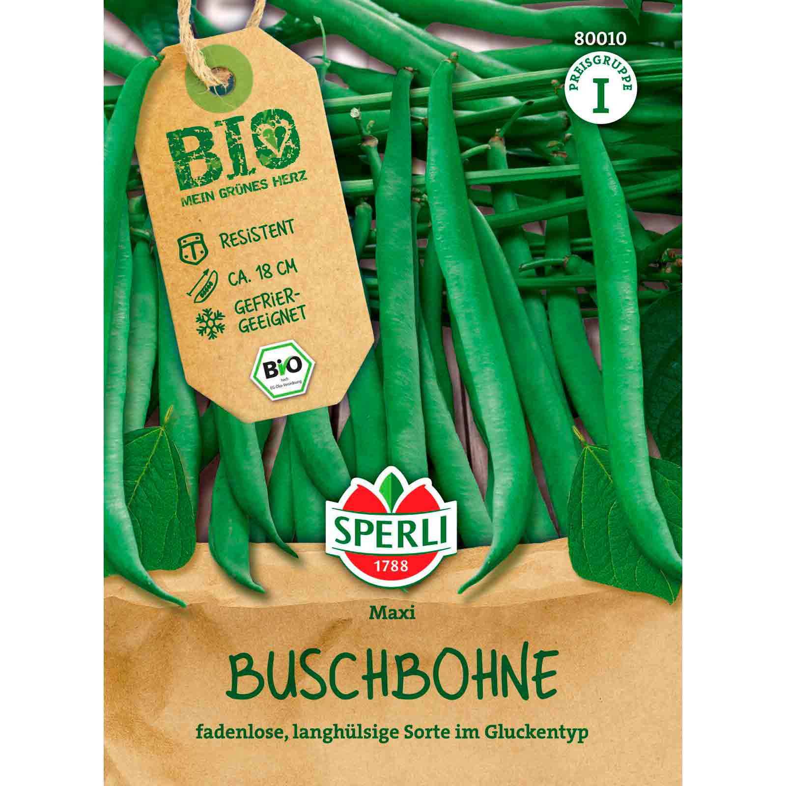 BIO Buschbohne Maxi