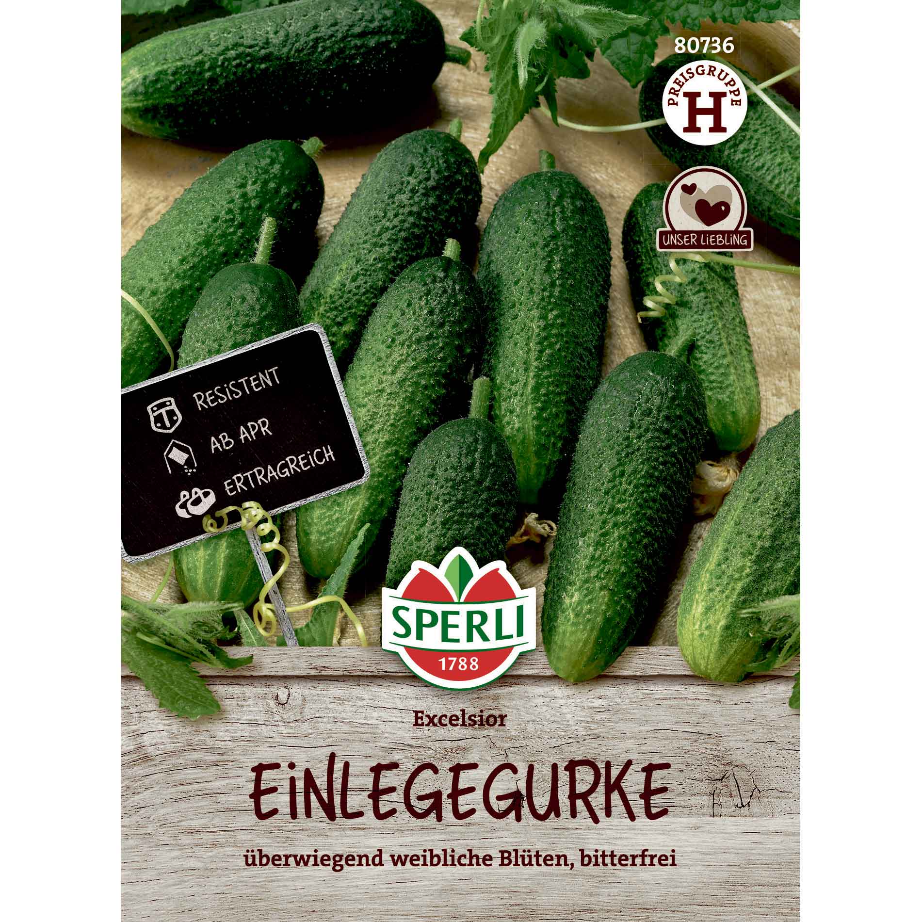 Drueagurkfrø - Sperli - Excelsior, F1