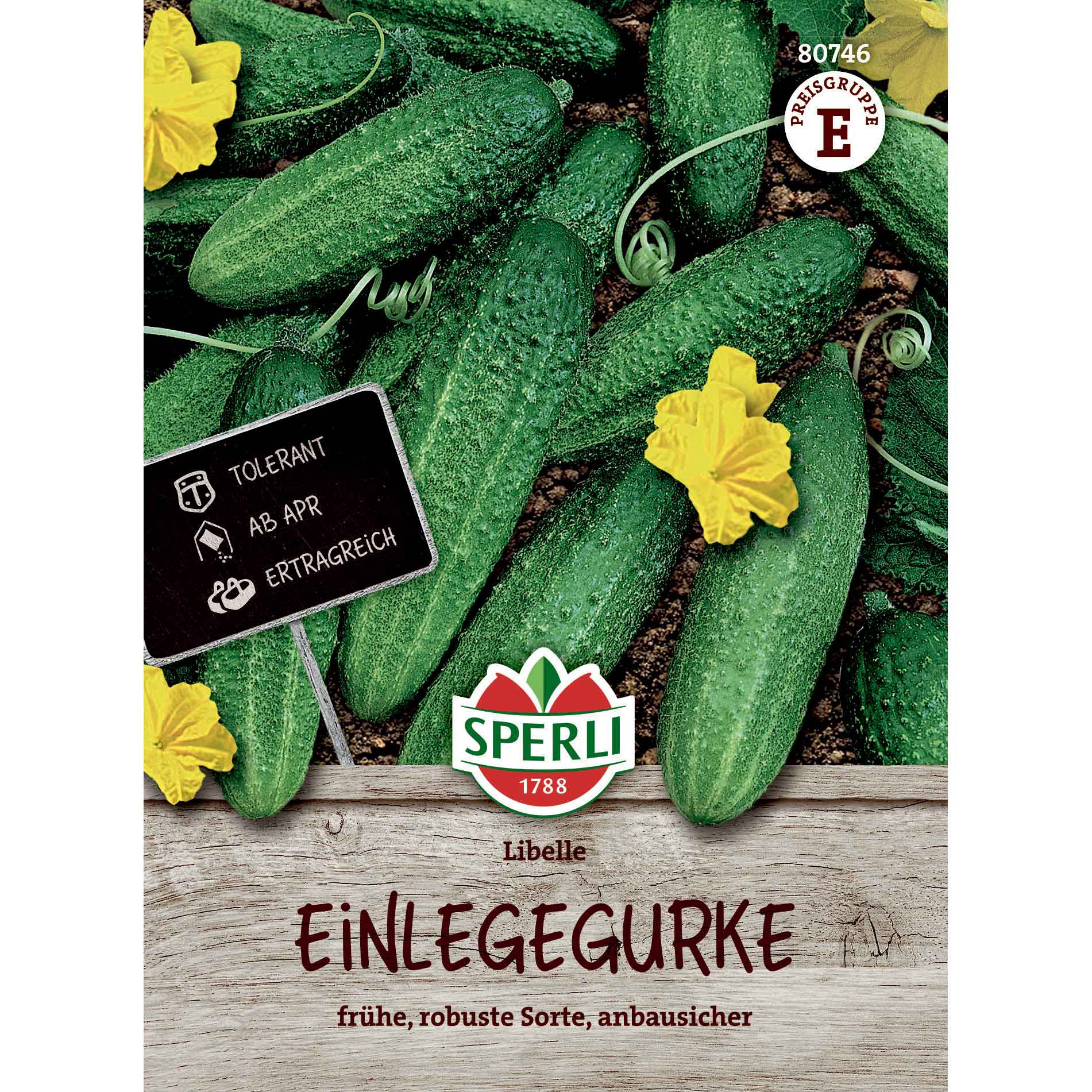 Enpacksgurka Libelle, F1