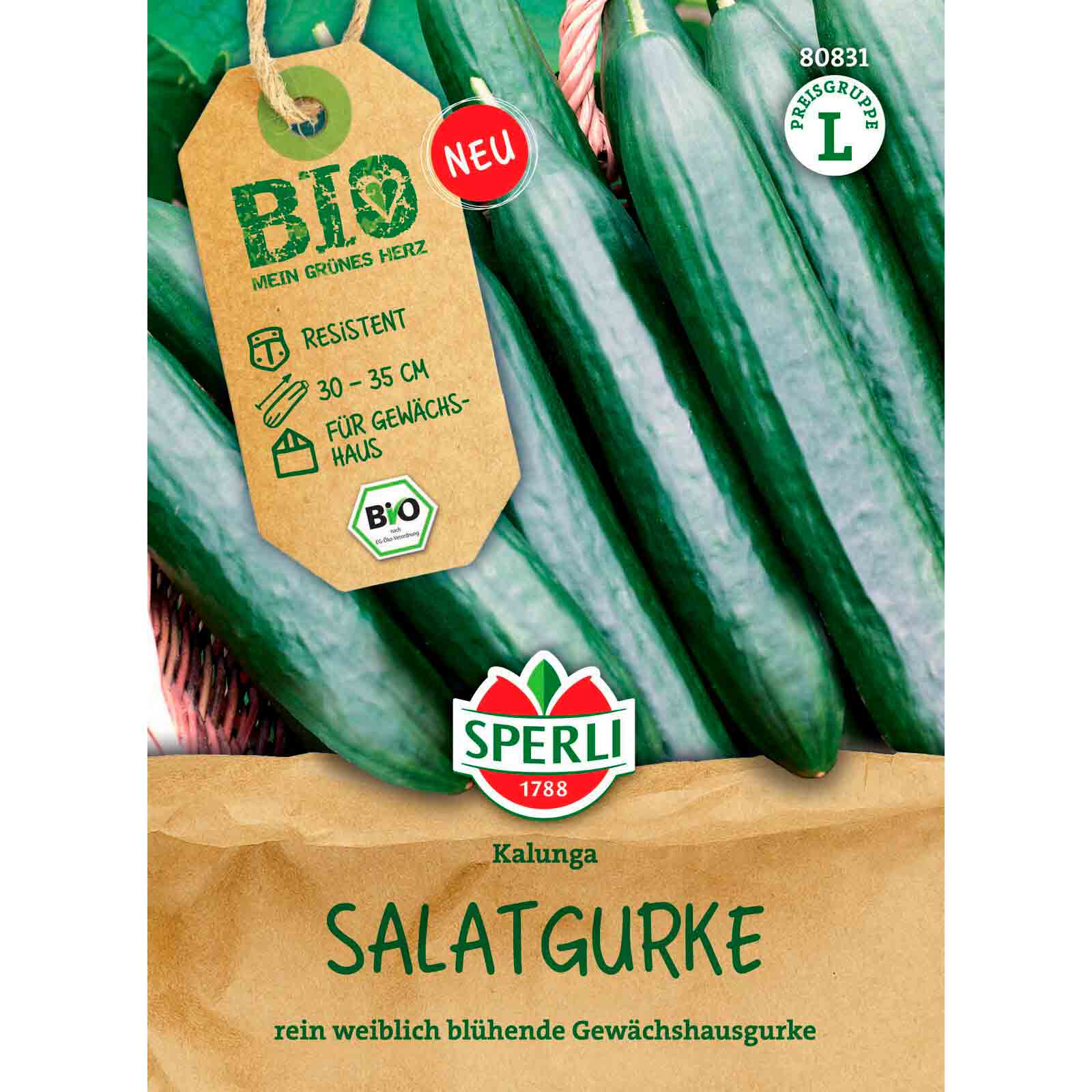 BIO Salatgurke Kalunga, F1