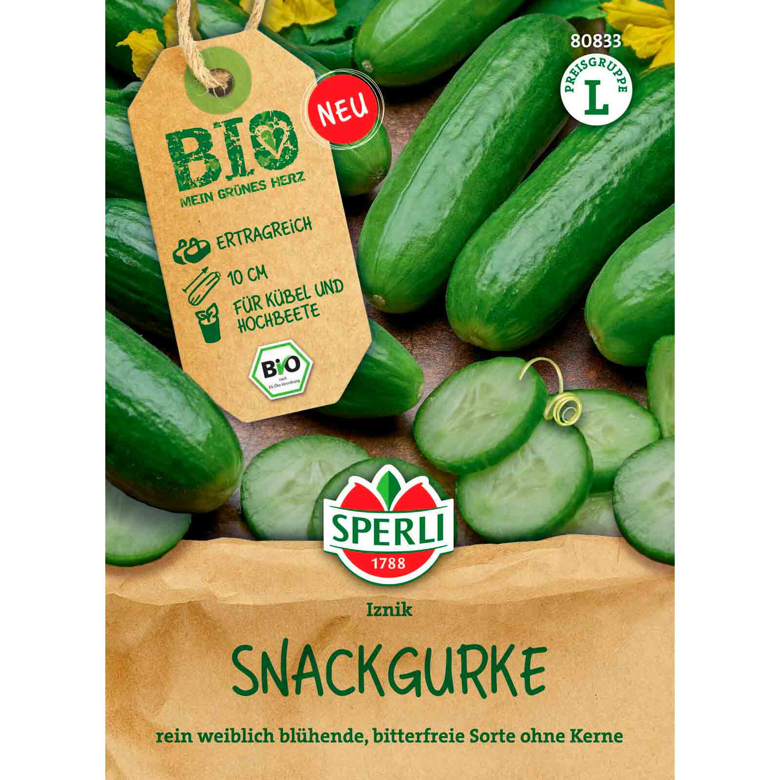 BIO Snackgurke Iznik, F1