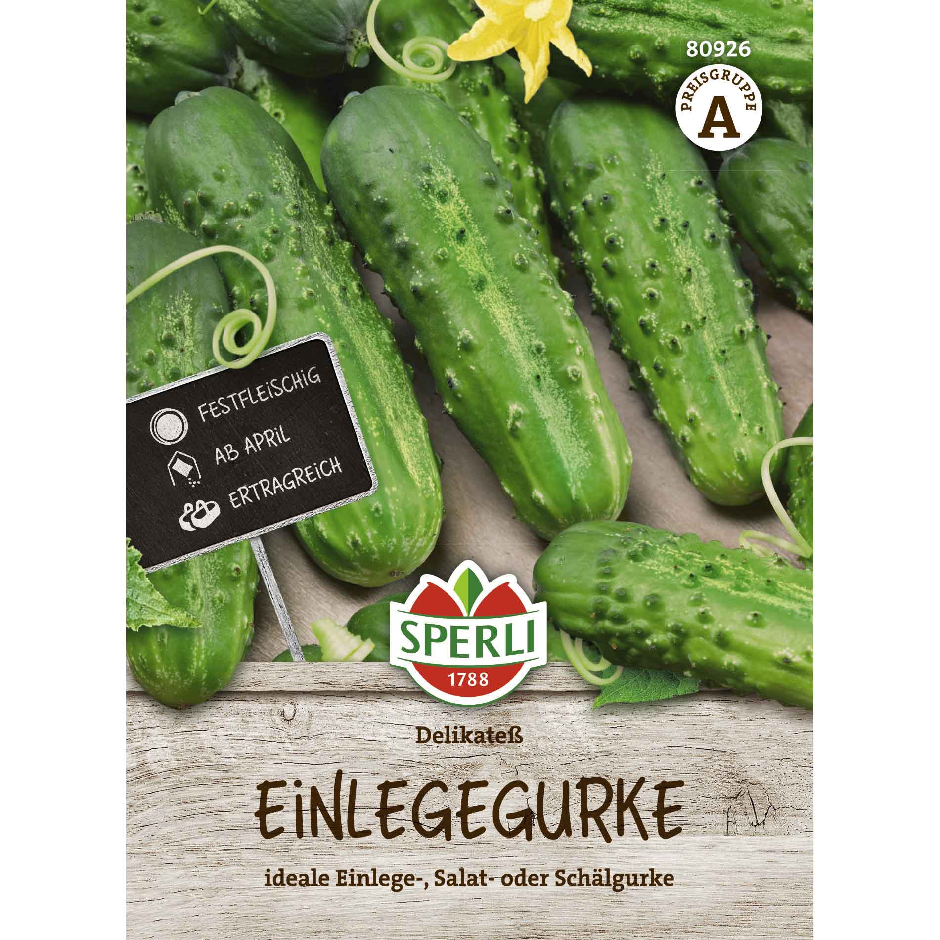 Cucumber seeds - open ground - Delikateß