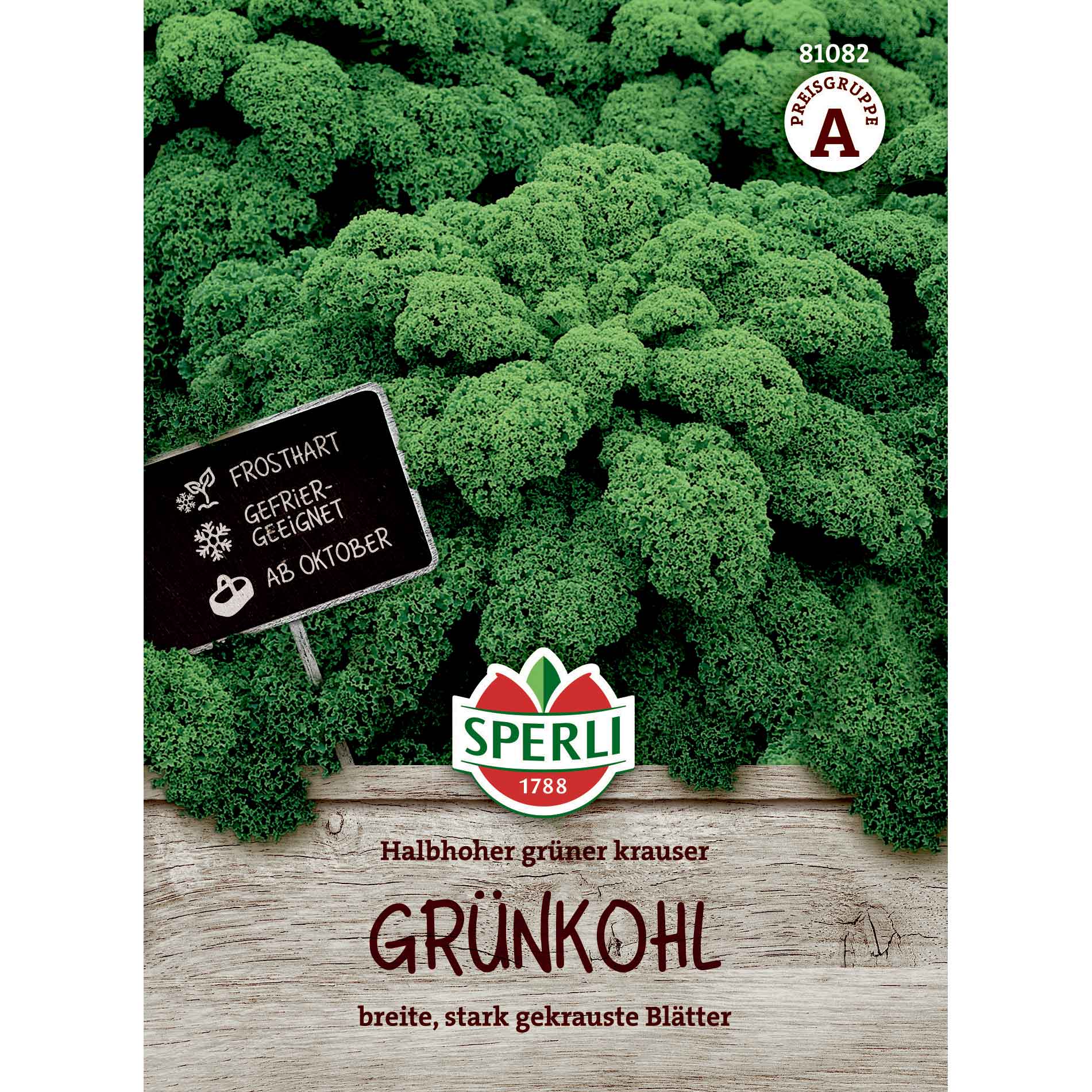 Kale seeds - Half-high green curly