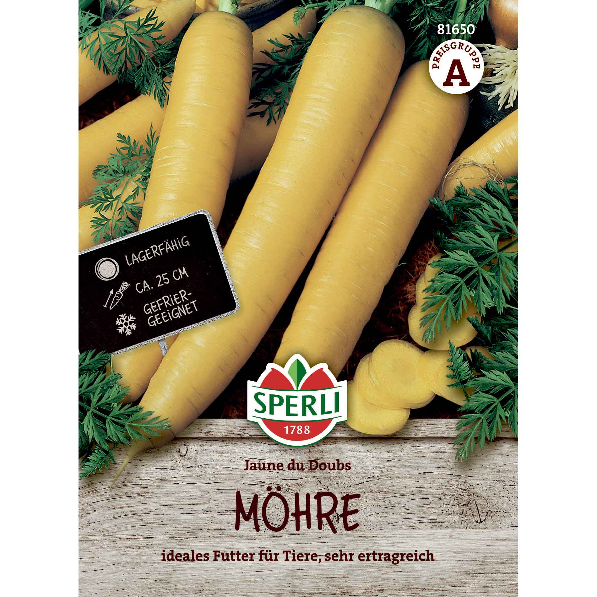 Carrot seeds - Jaune du Doubs