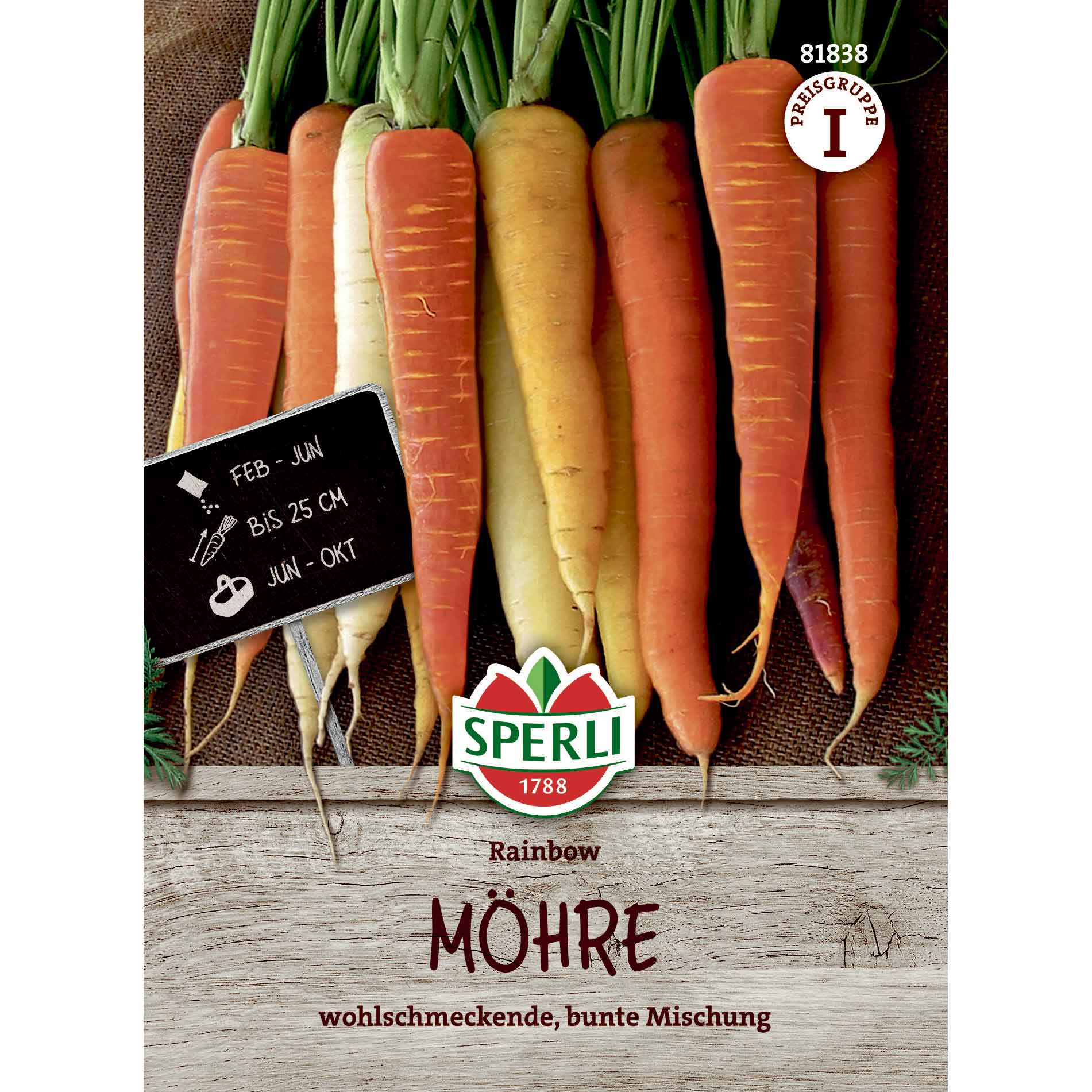 Morotsfrön - Rainbow, F1