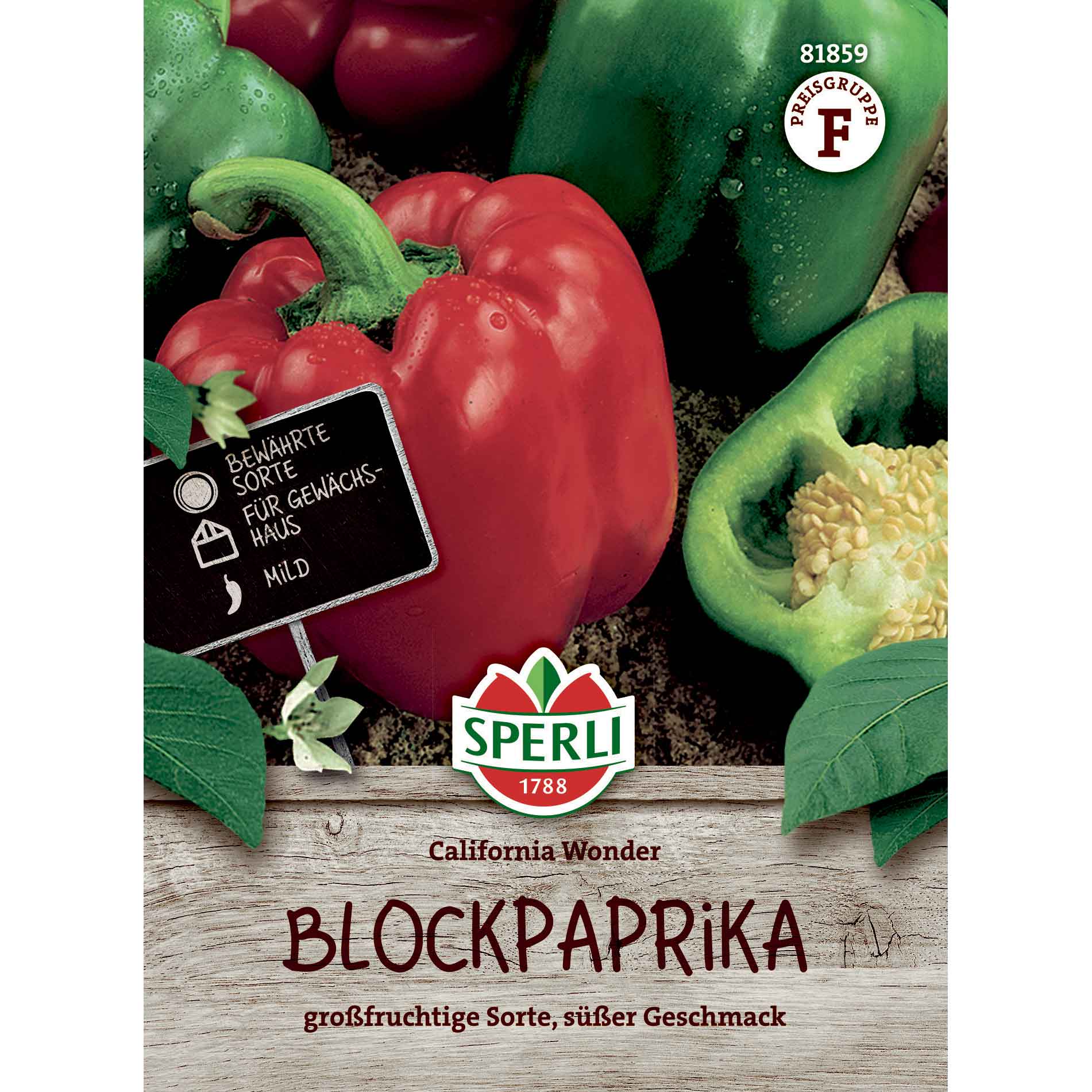 Paprika California Wonder