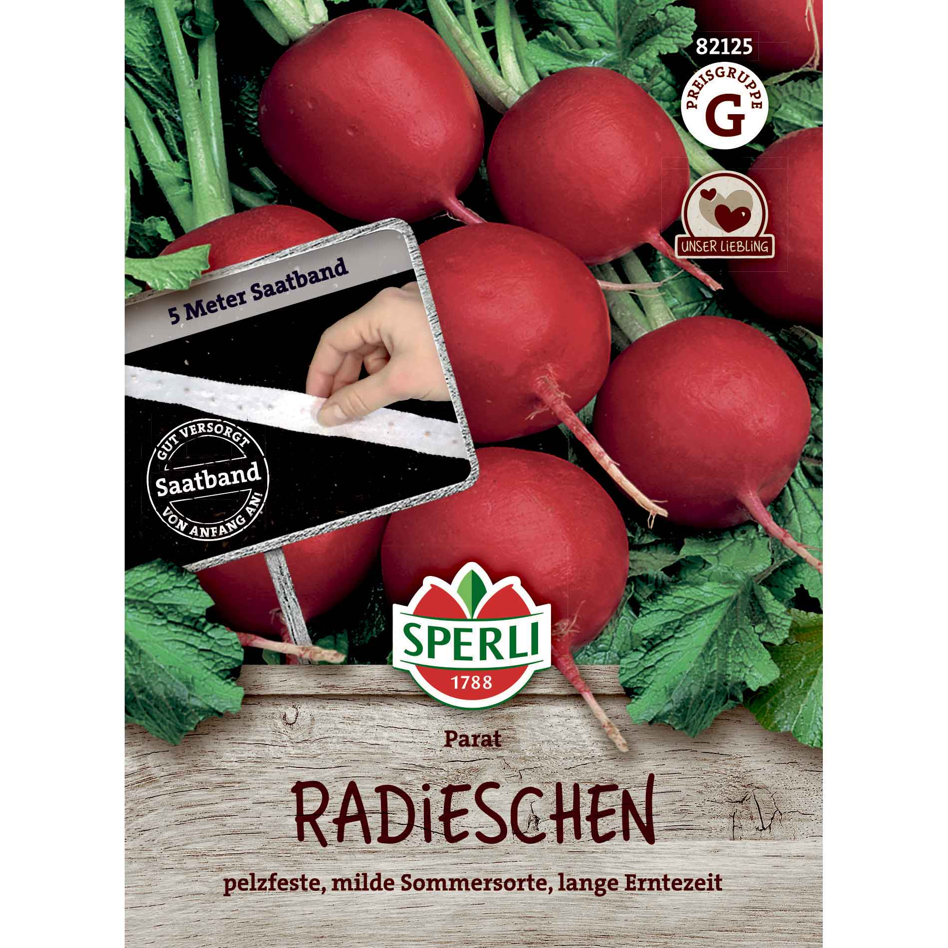 Radissefrø - Parat, Såbånd