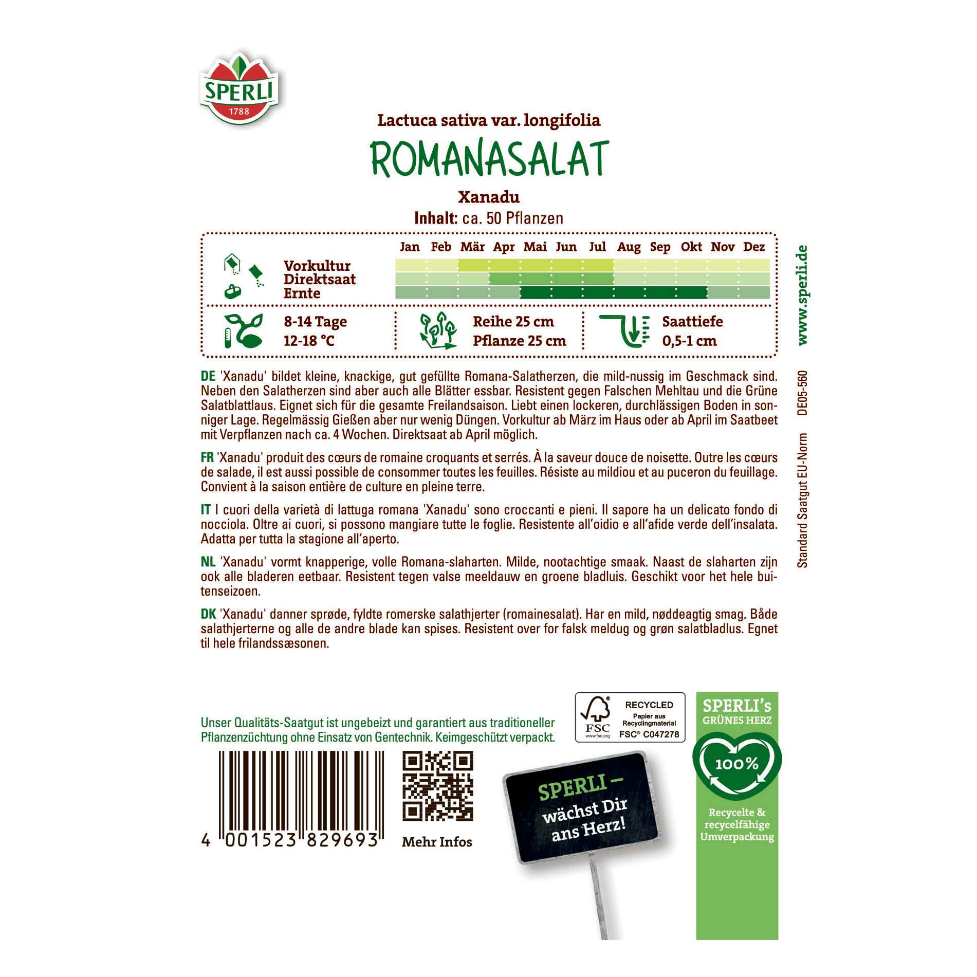 Romainesallat Xanadu