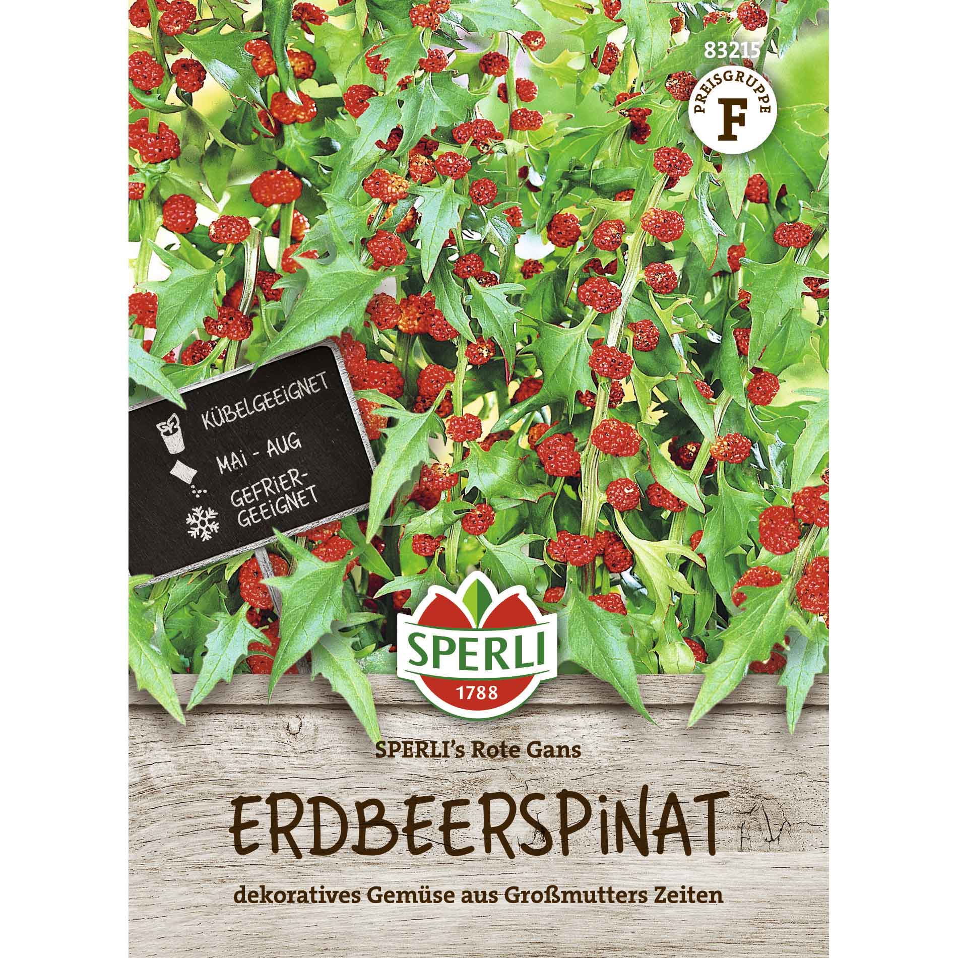 Jordgubbsspenat 'Red Goose'