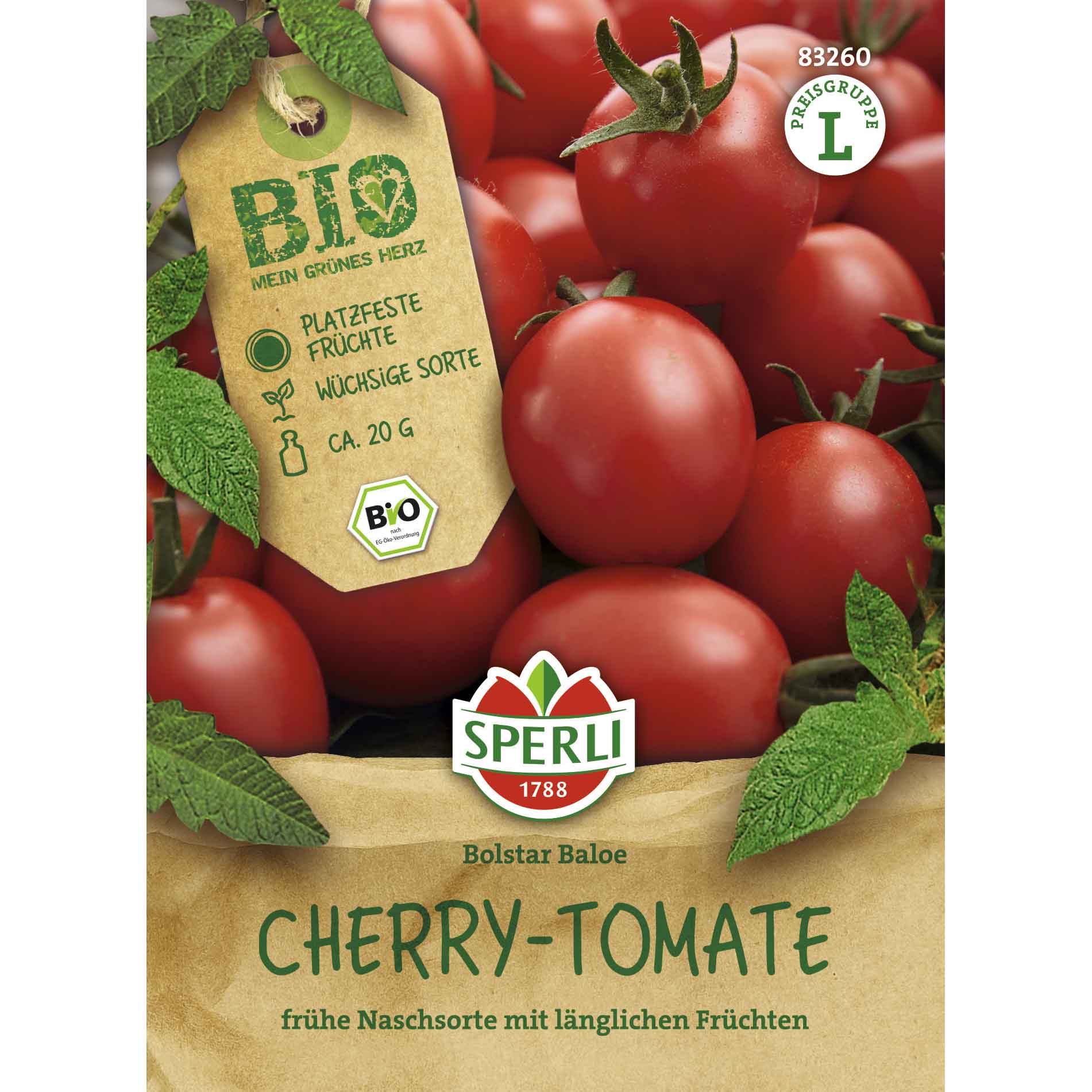 Cherry Tomato Seeds - Organic, F1