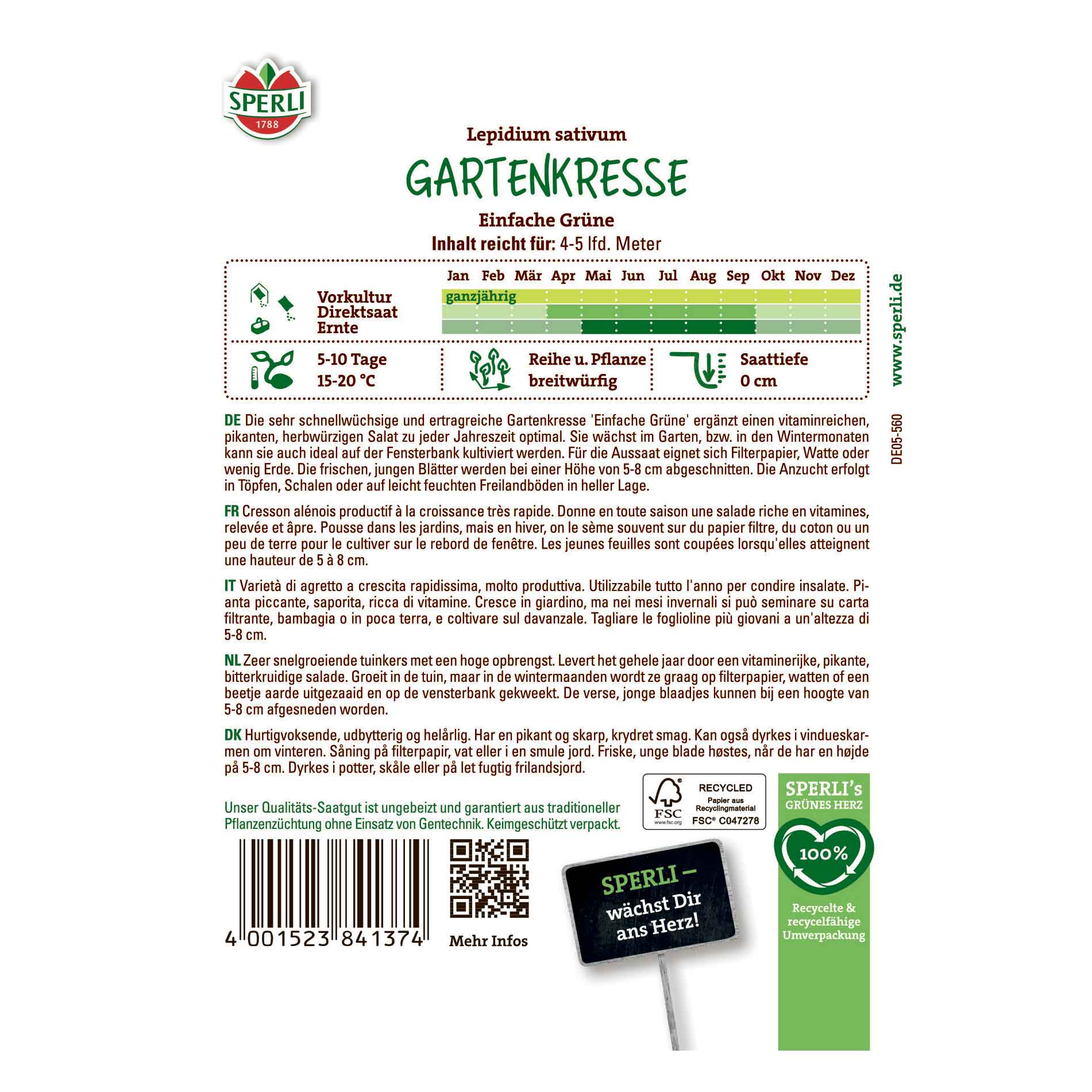 Krassefrön - Simple Greens