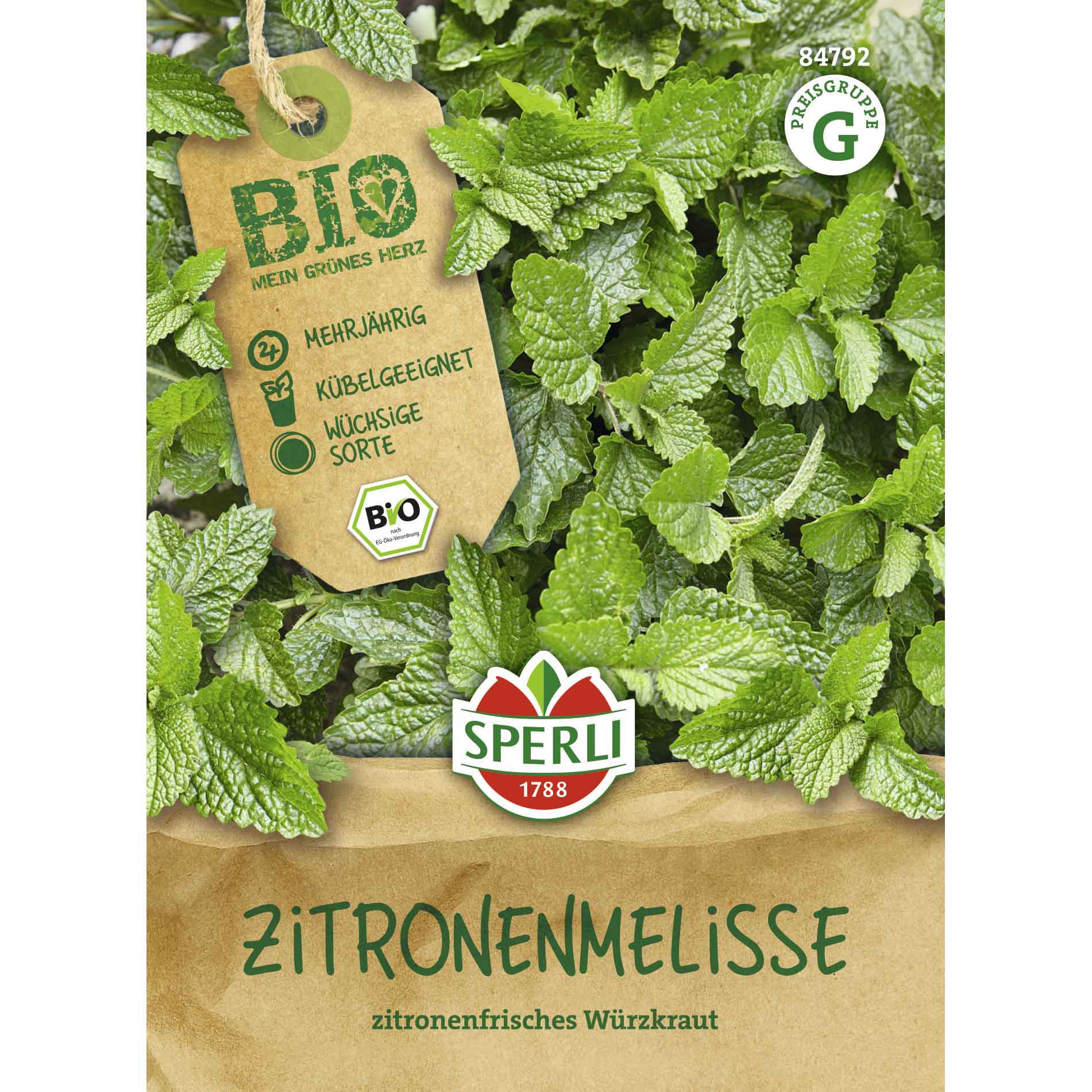 Lemon balm seeds - Organic - Sperli