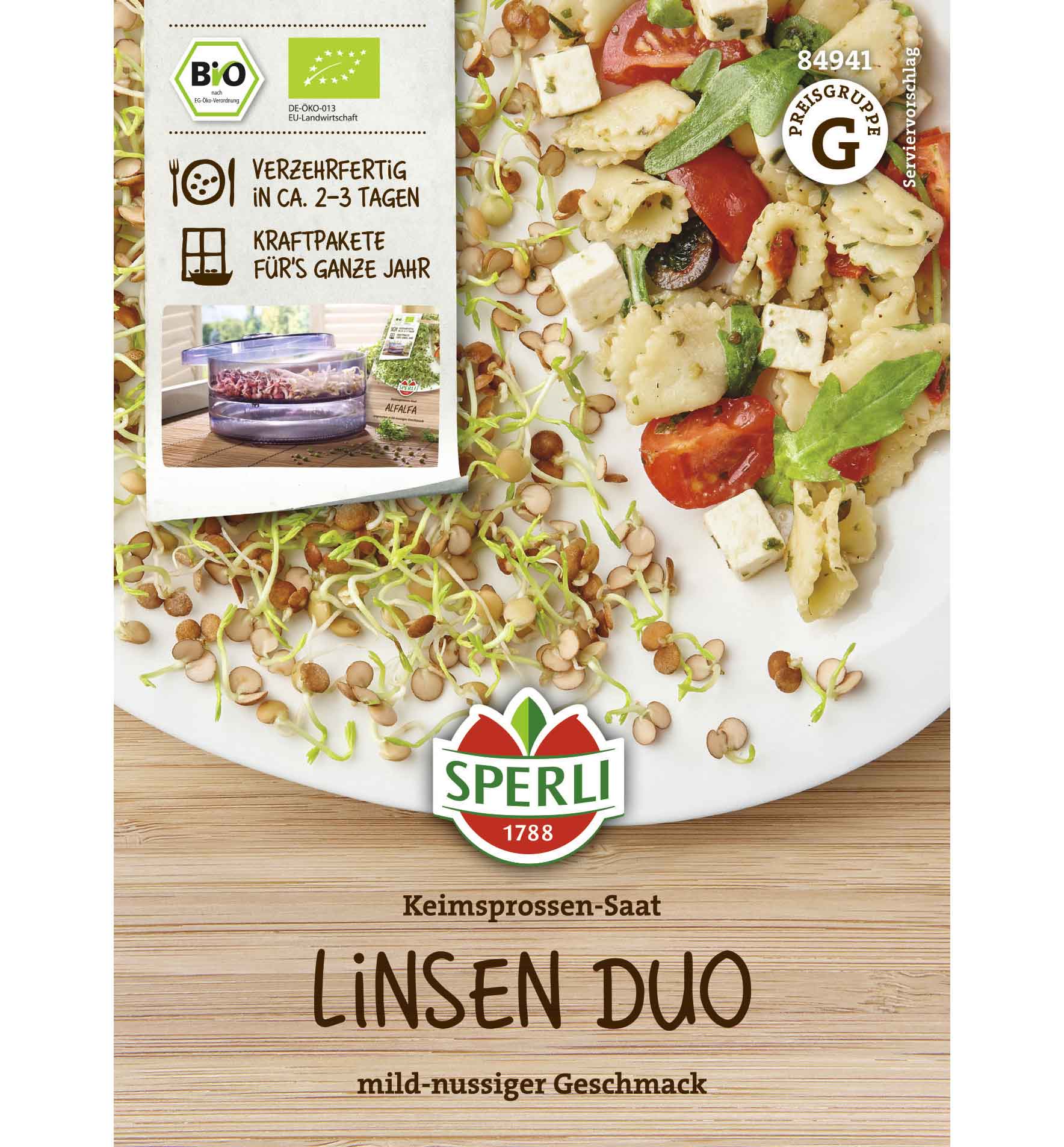 BIO Sprout Seeds Lins Duo