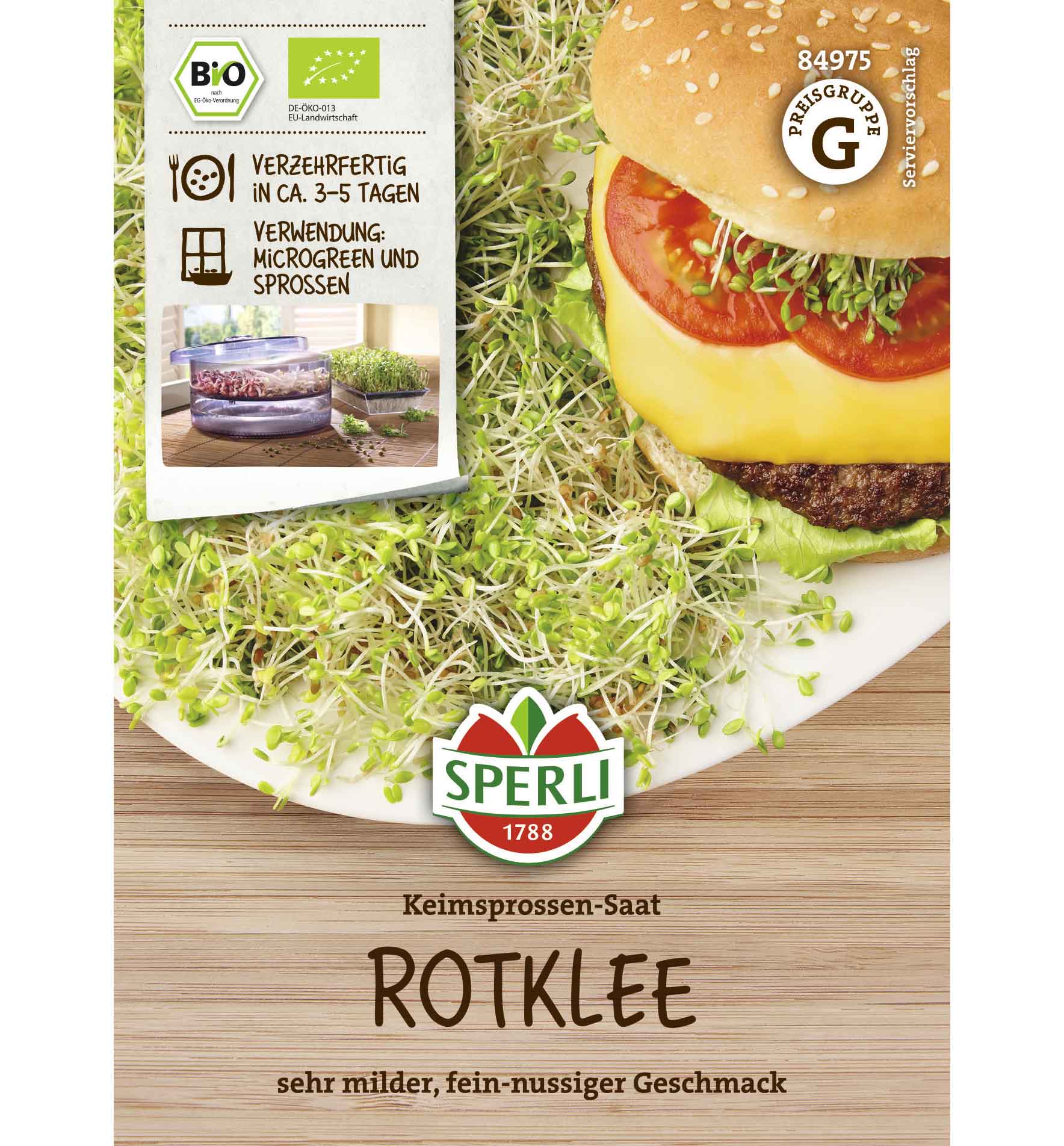 BIO Groddfrön Rödklöver