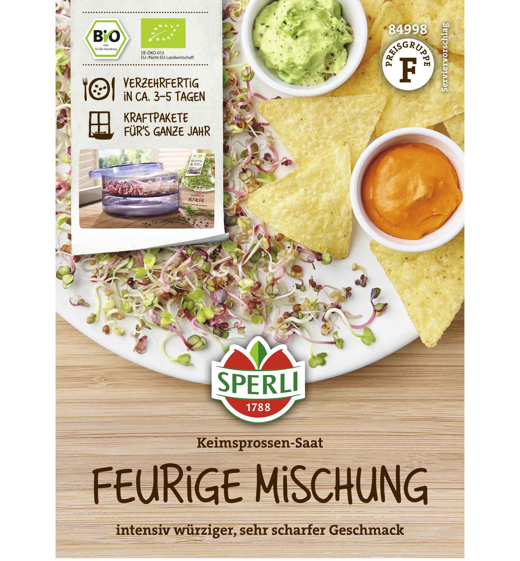 BIO Sprout Seeds eldig blandning