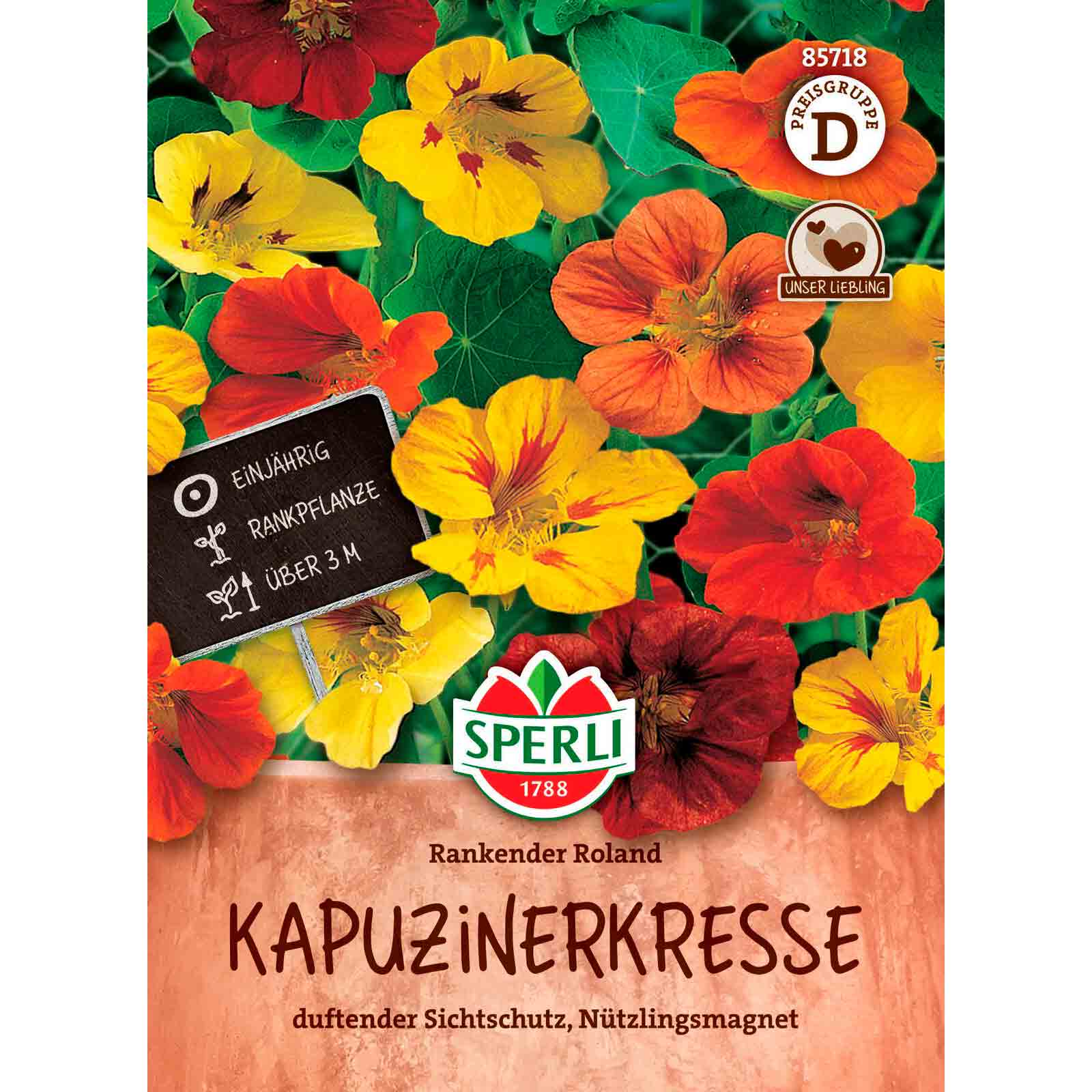 Kapuzinerkresse Rankender Roland