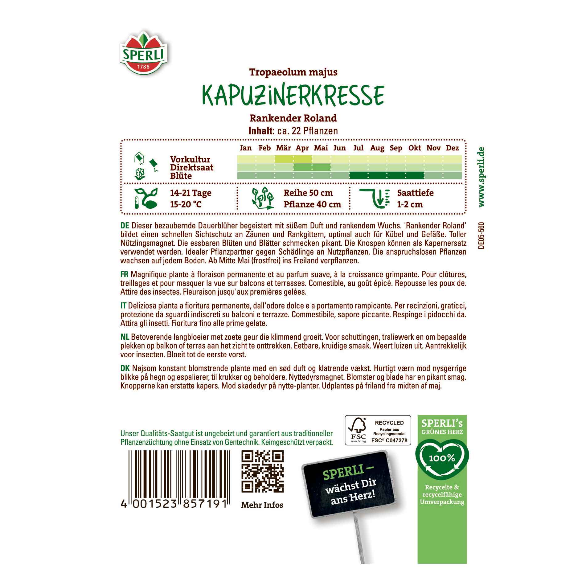 Blomsterkarse - Rankender Roland