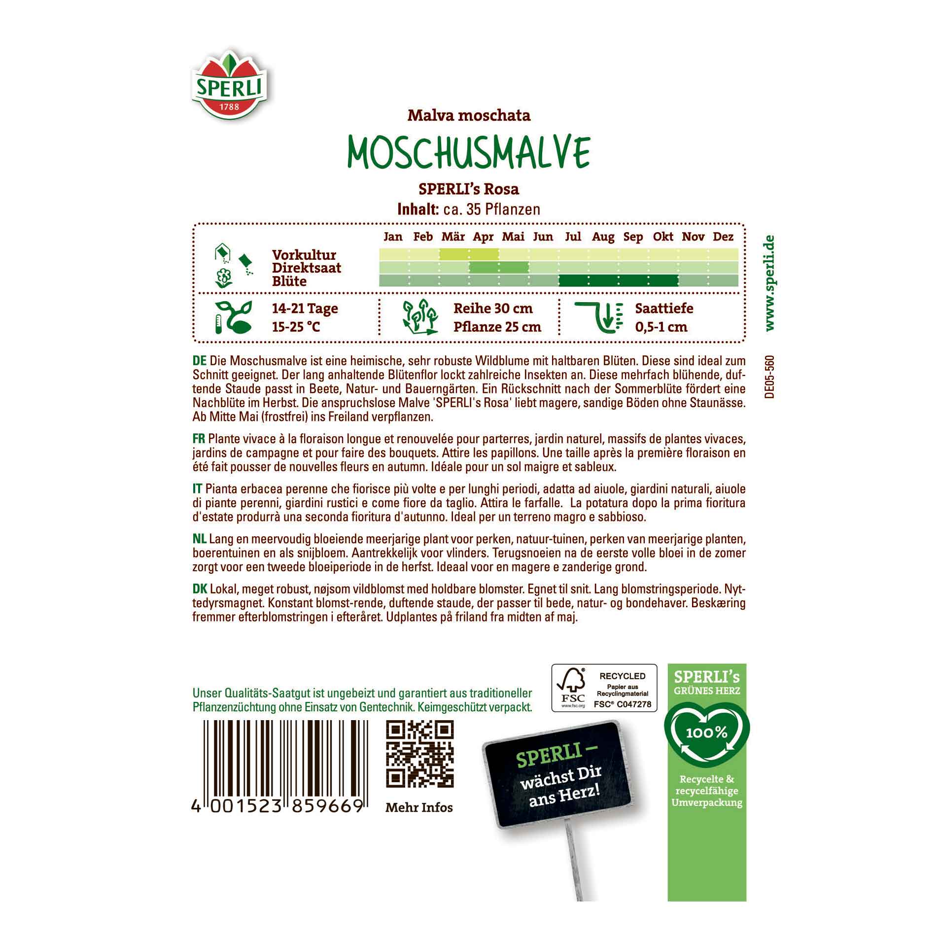 Musk cheese - SPERLI's Rosa