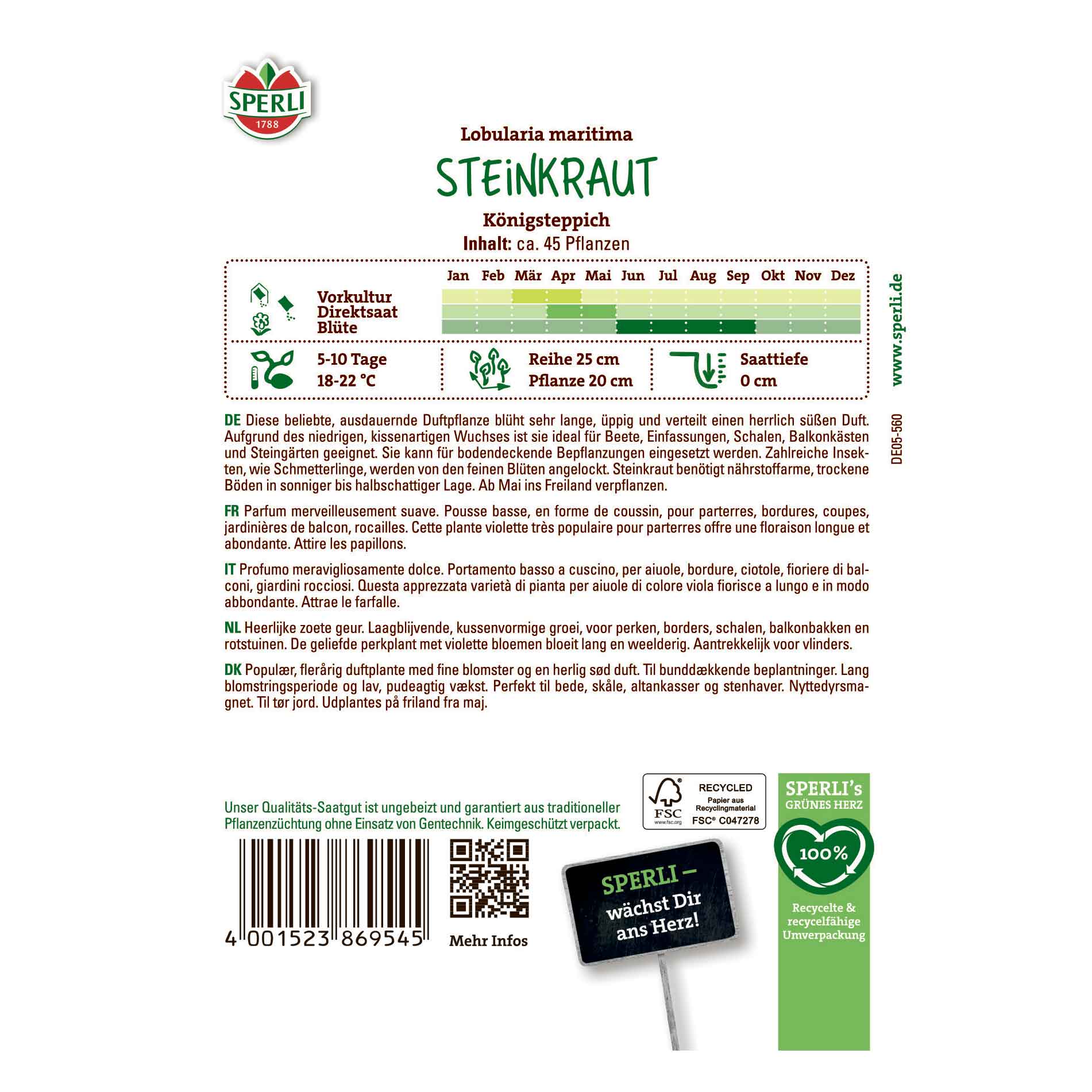 Biblomme - Königsteppich