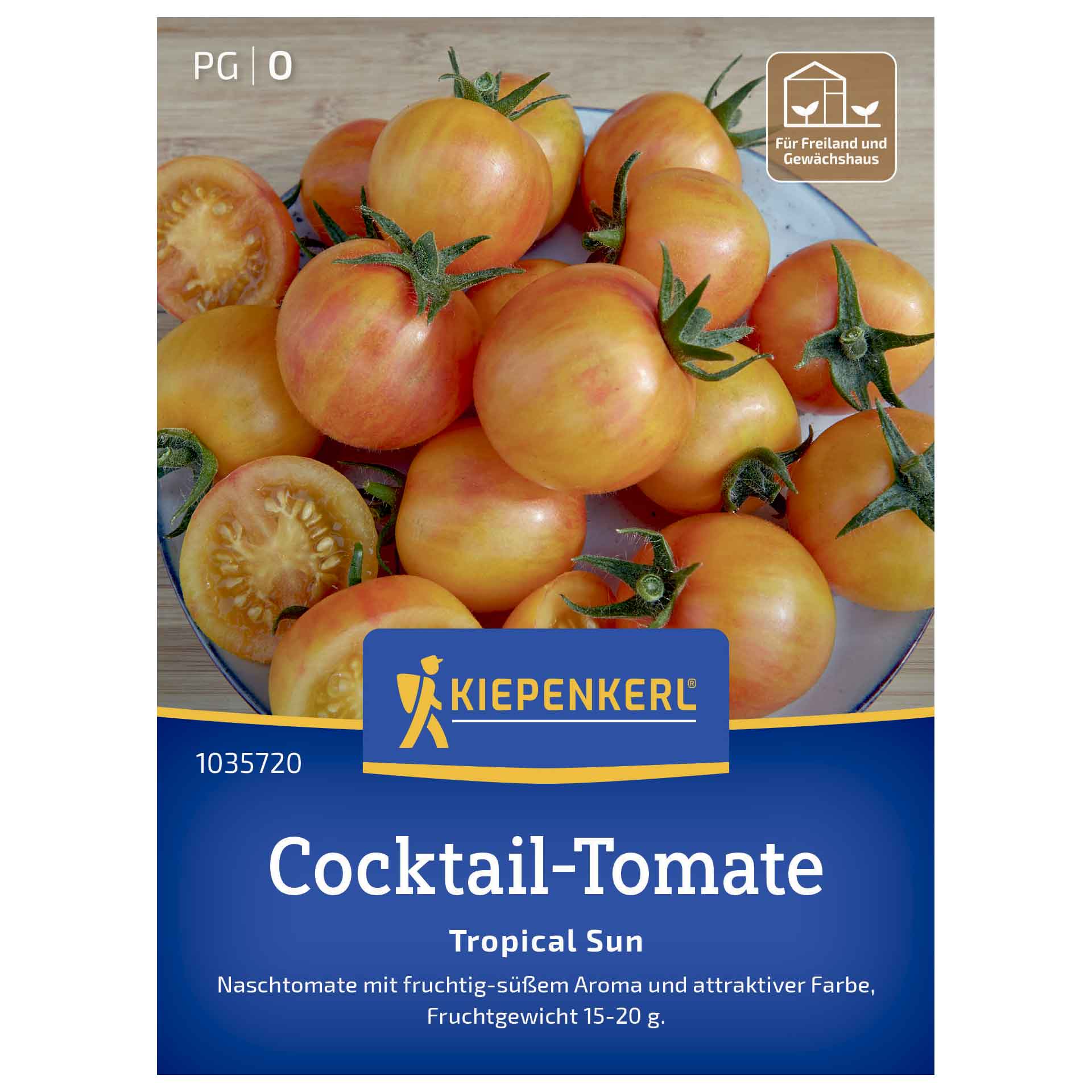 Cocktail tomato Tropical Sun, F1