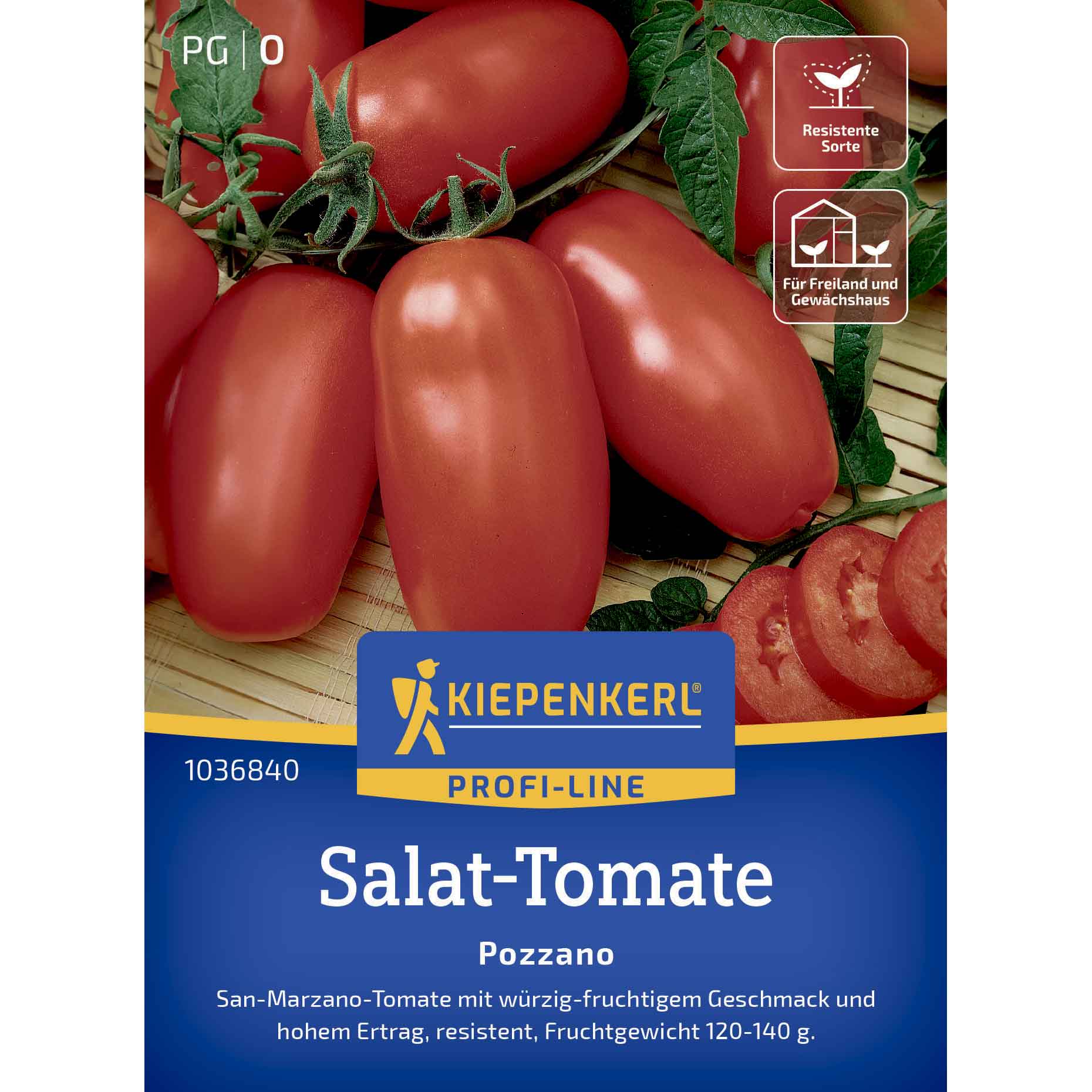 Tomato seeds Pozzano, F1