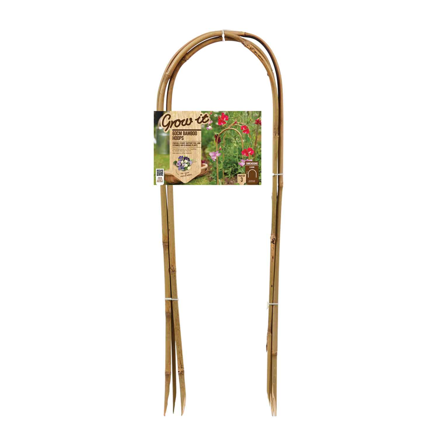 Bamboo Hoops, 60 cm
