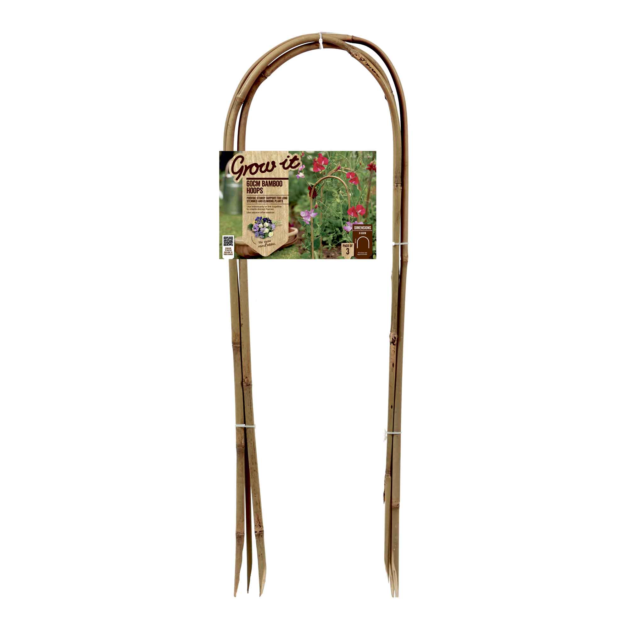 Bamboo Hoops, 90 cm