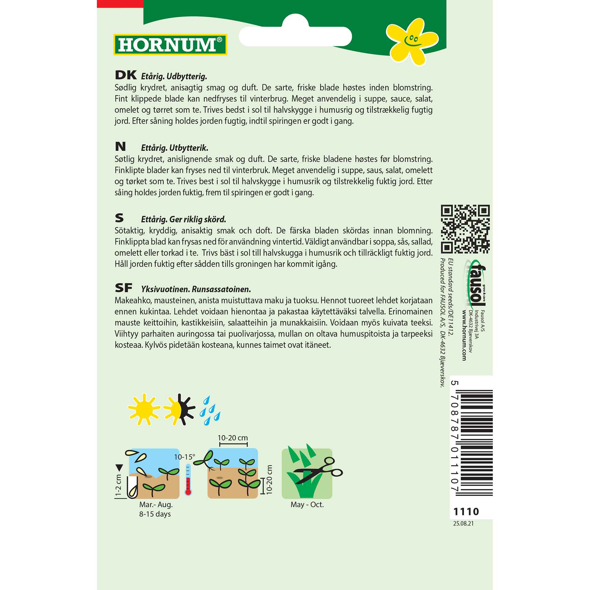 Körvelfrön - Vertissimo