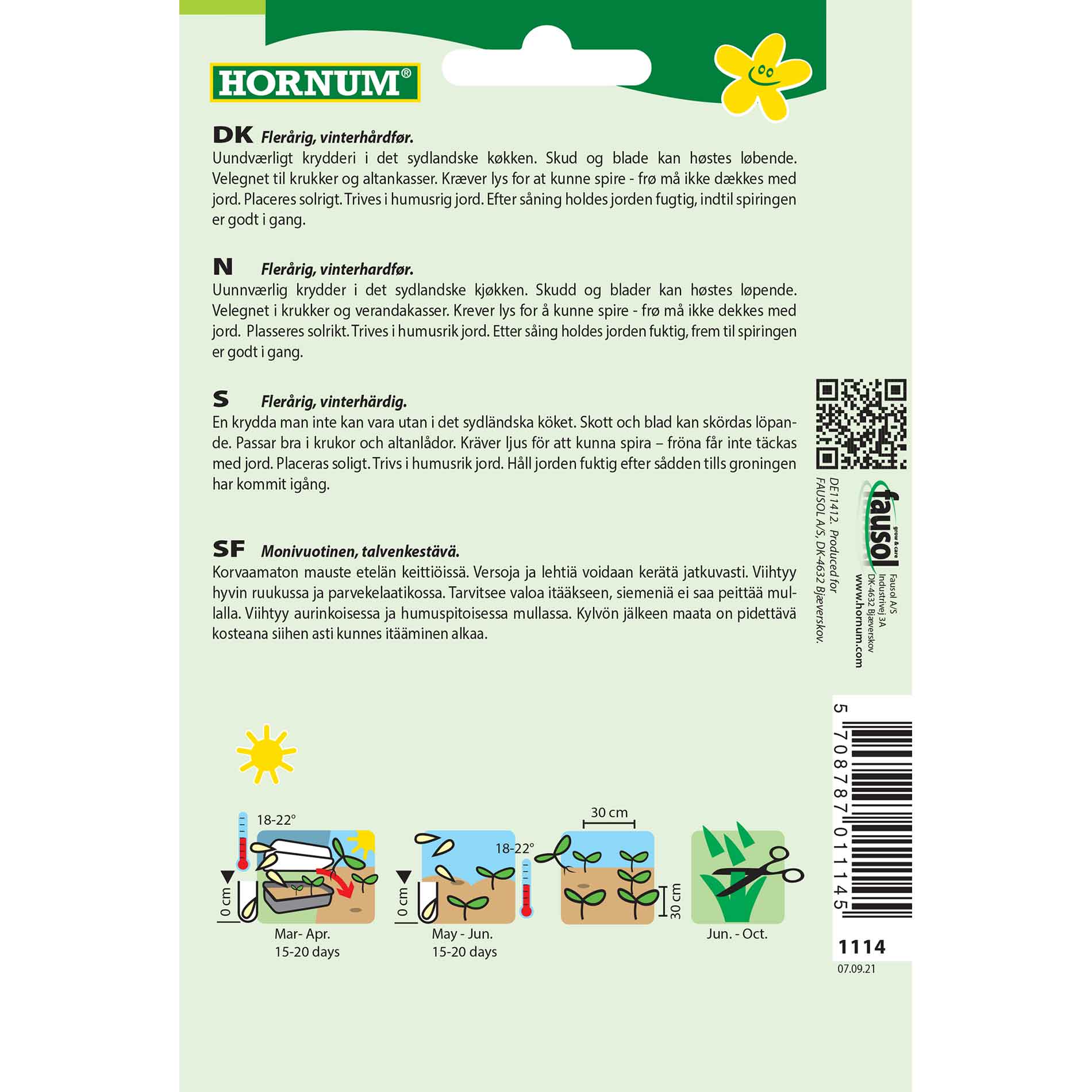 Oregano frön - Dost