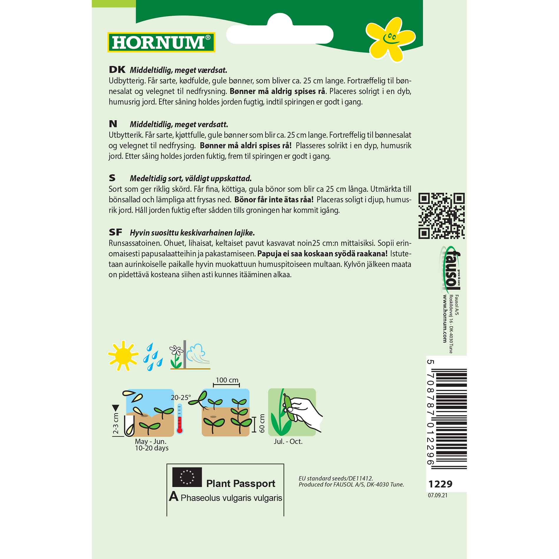 Pole bean - Neckargold