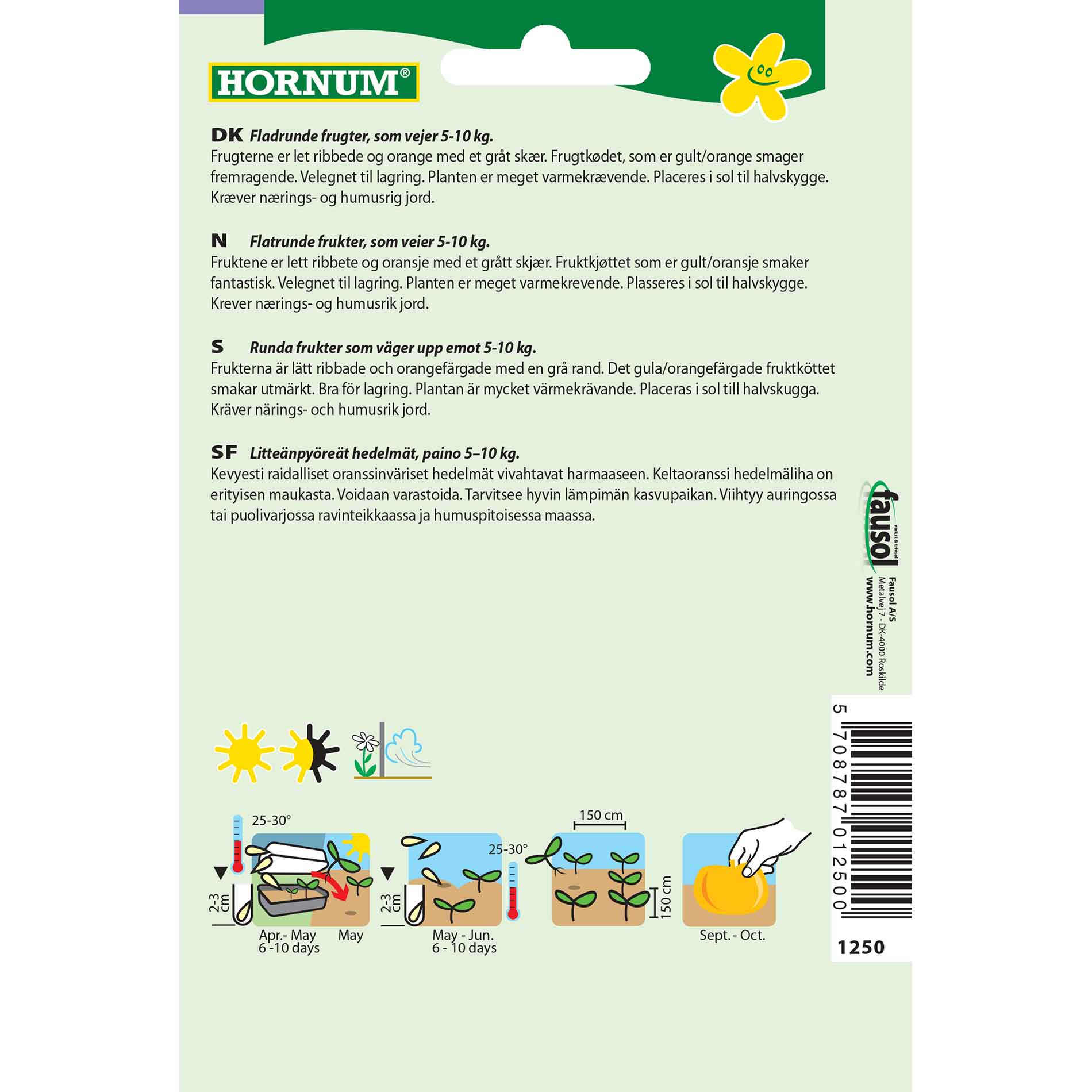 Pumpa, mysk, Muscade de Prov. (E)