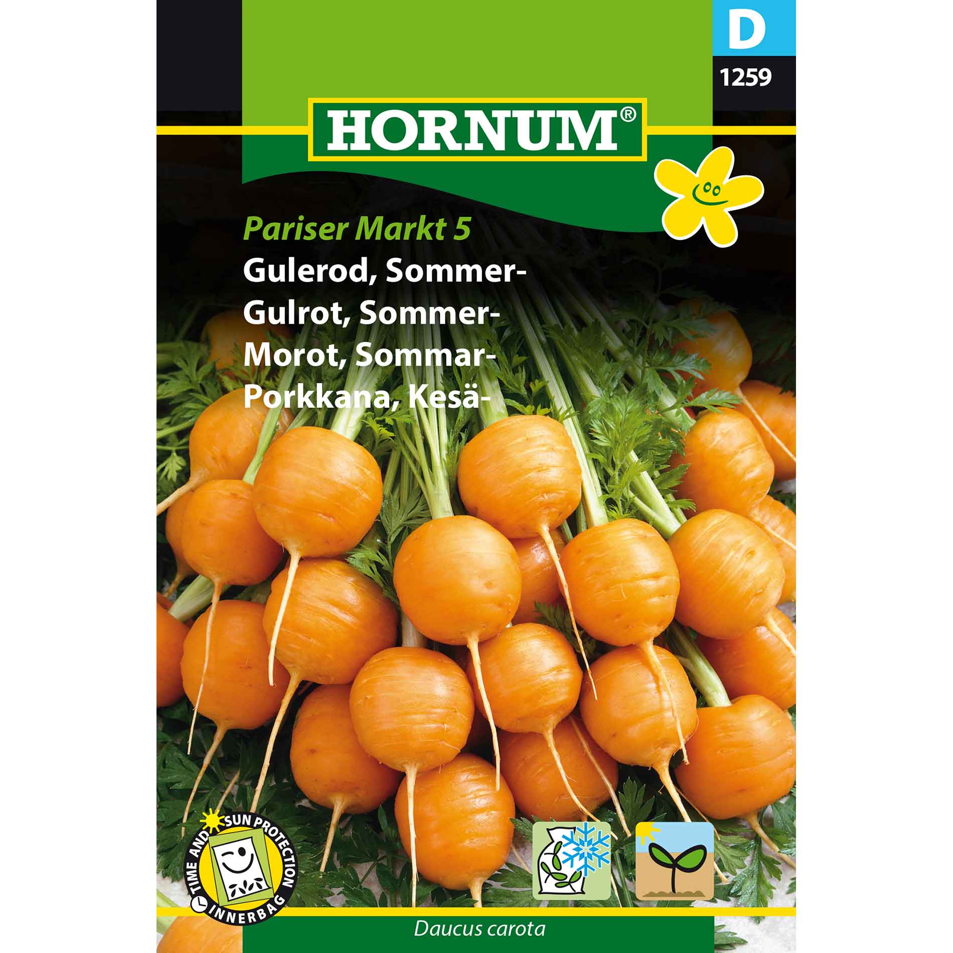 Carrot seeds - Summer carrot - 'Pariser Markt 5'