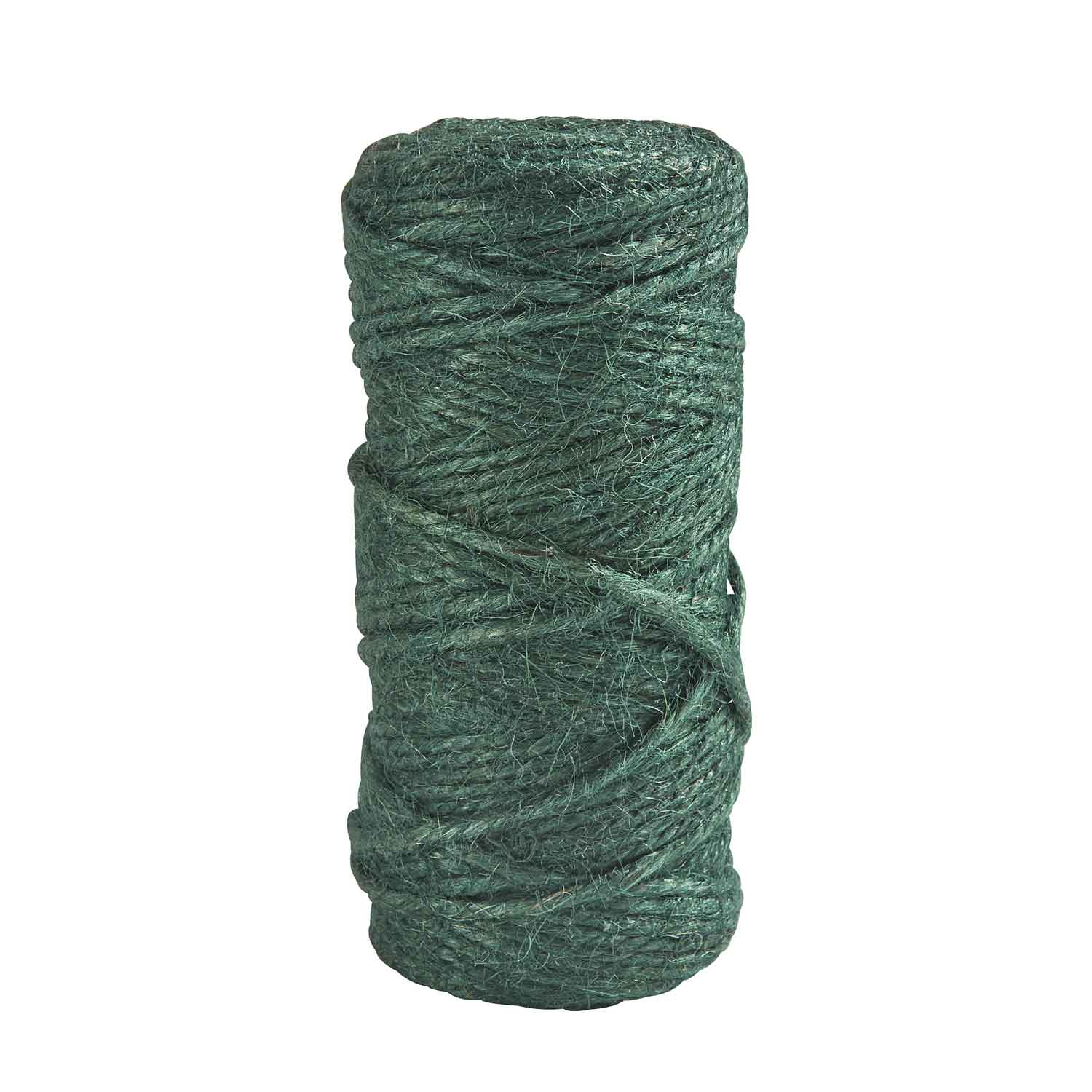 Jute Twine Green 100g 60m