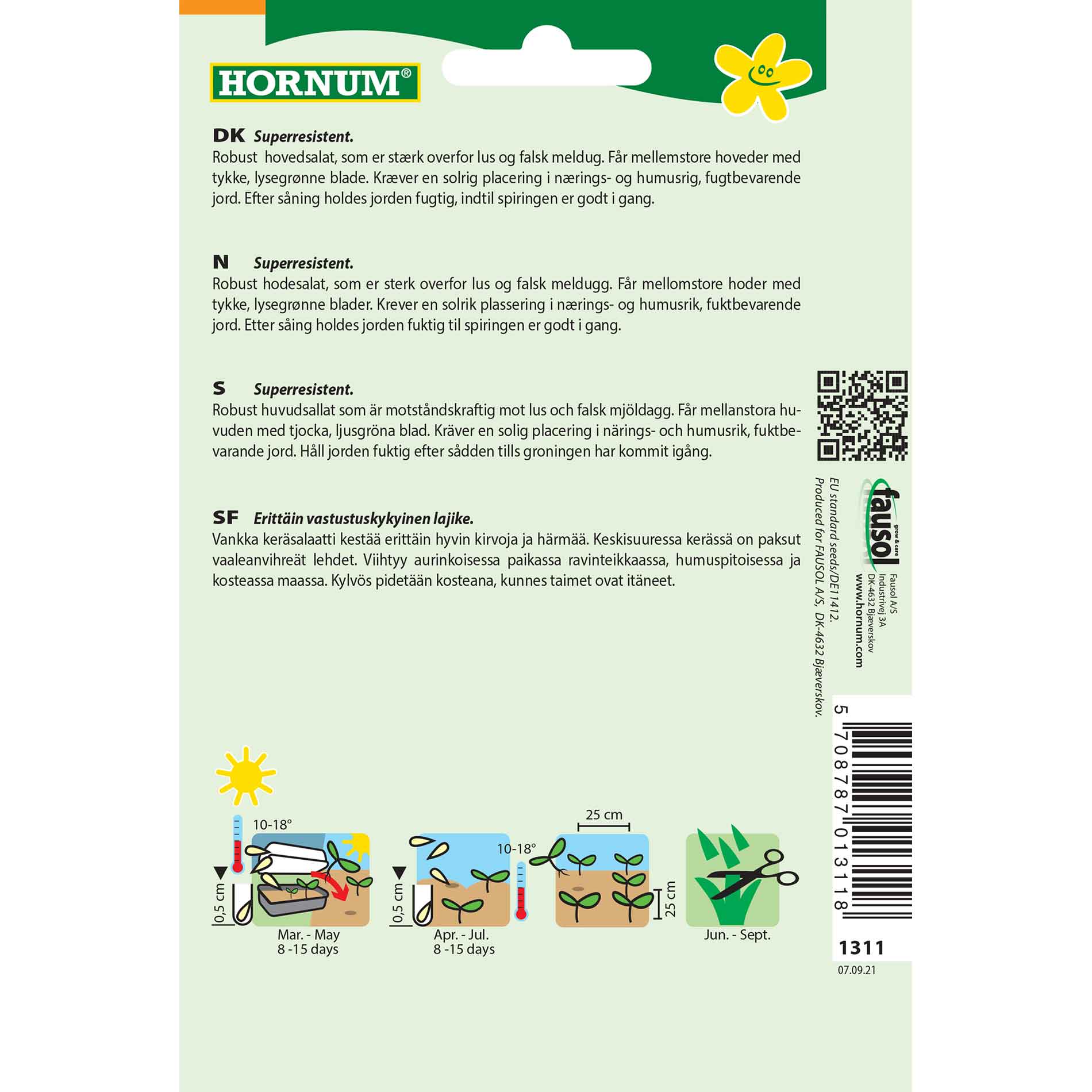 Salladsfrön - Huvud - Dynamit