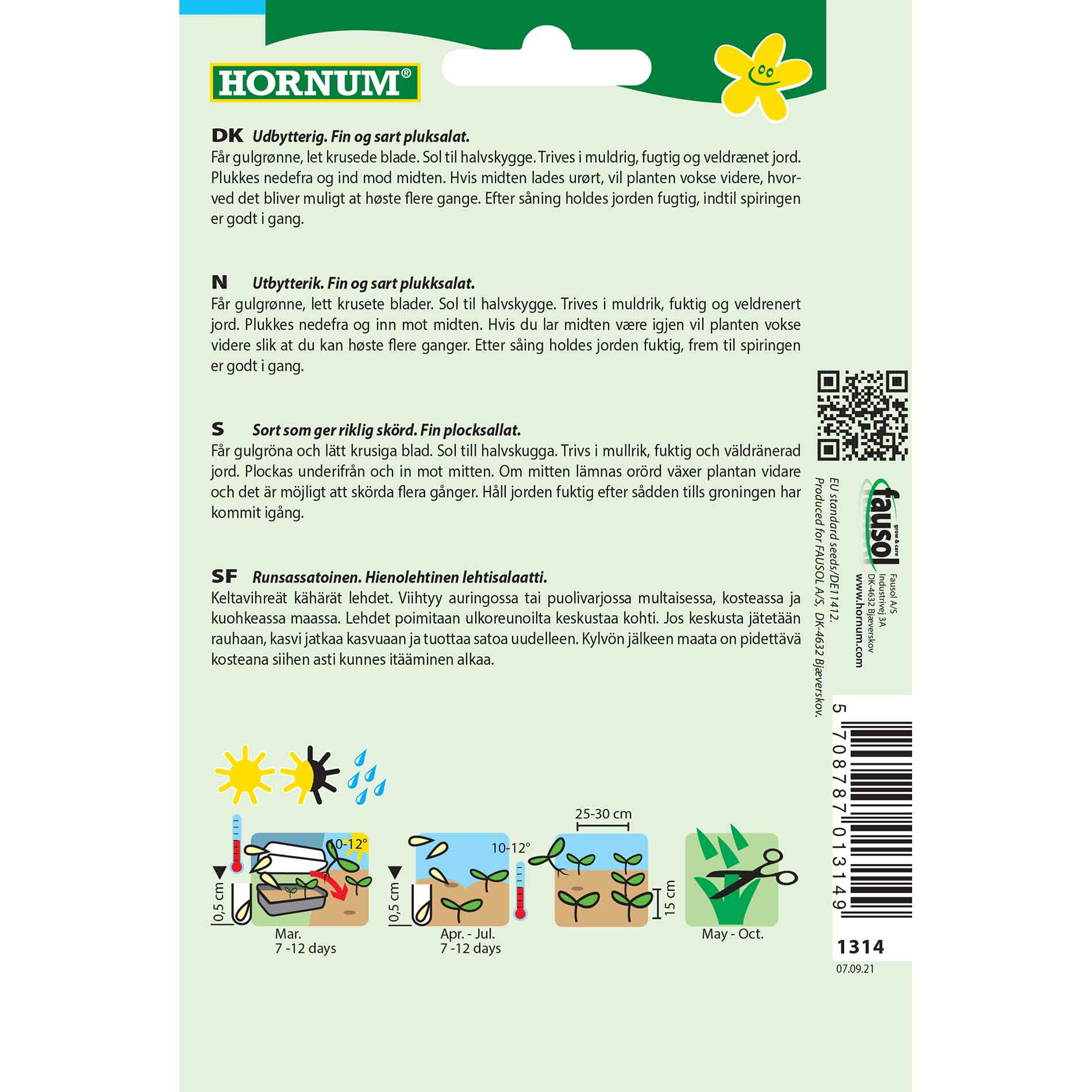 Salladsfrön - Plocka - Australian Jelly