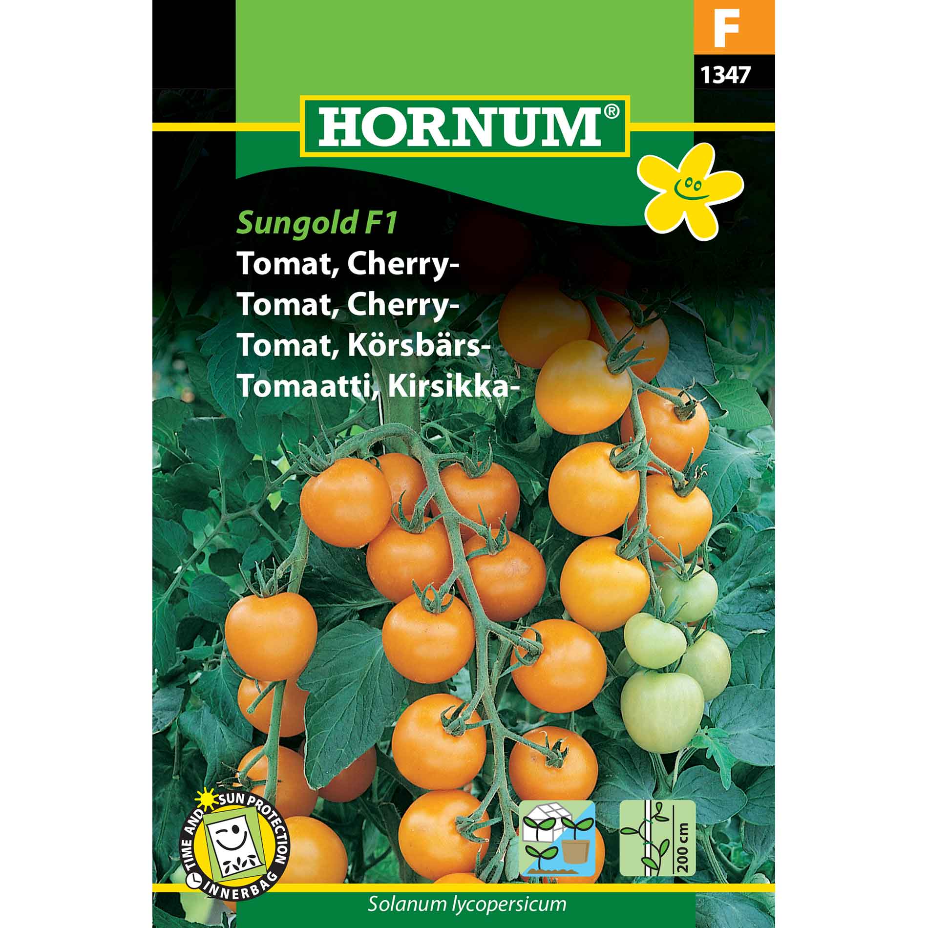 Tomato seeds - Cherry tomato - Sungold F1 Hybrid