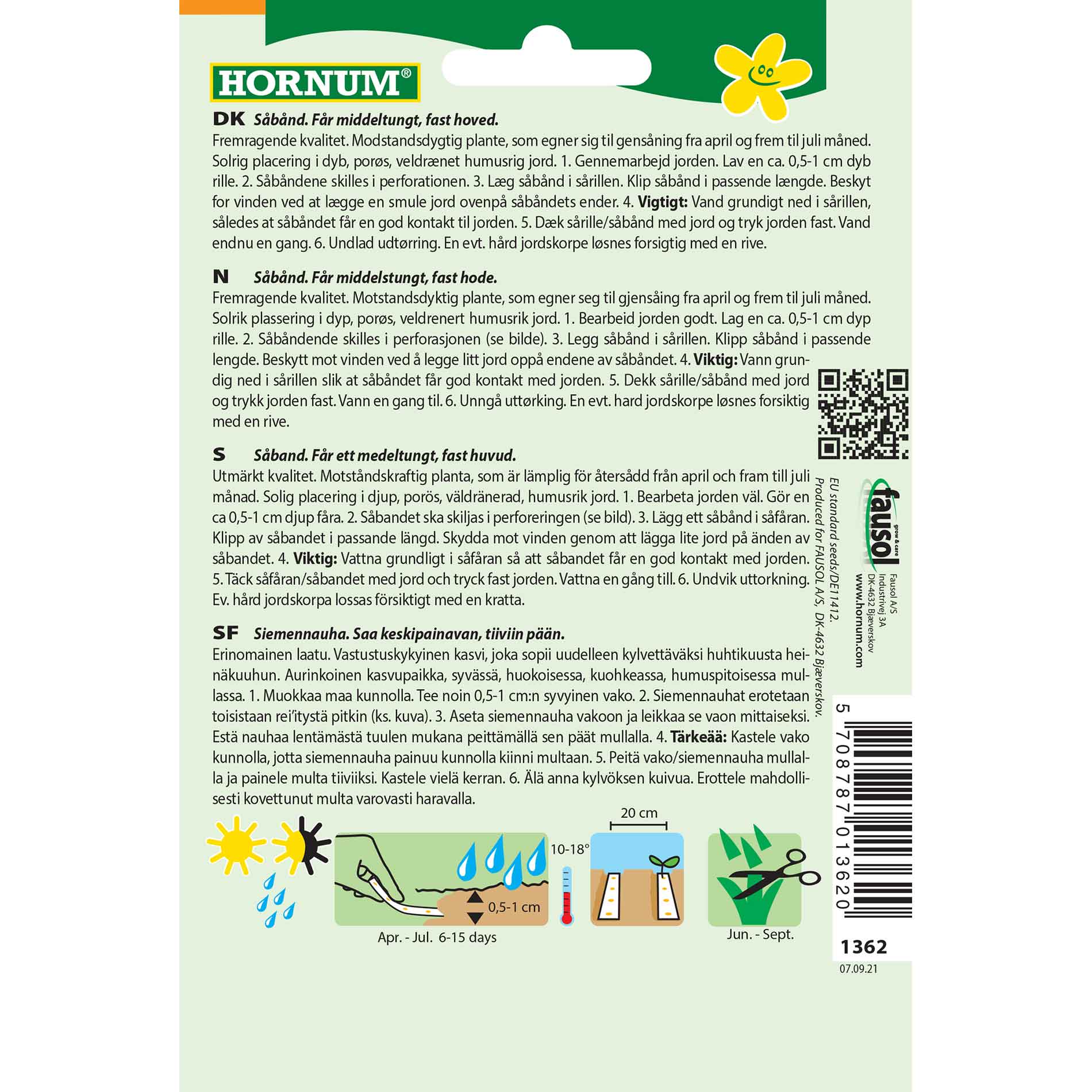 Salladsfrön - Huvud - Attraktion