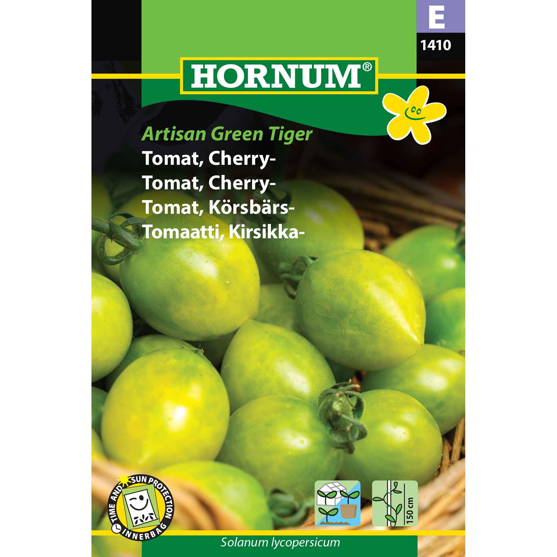 Tomato seeds - Cherry tomato - Artisan Green Tiger
