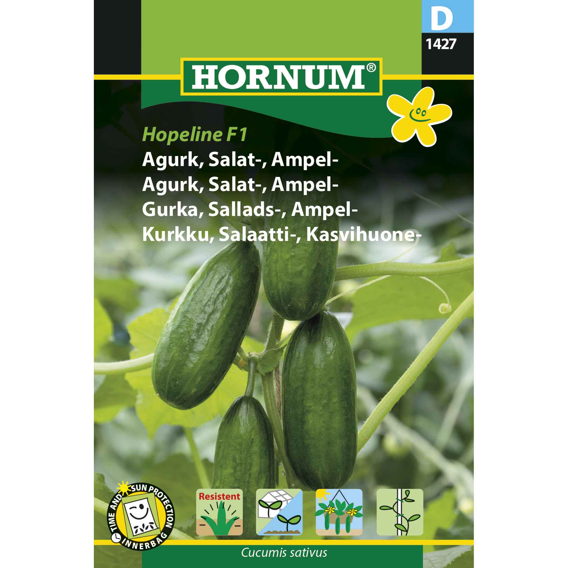 Gurka, sallad, Ampel-Hopeline F1