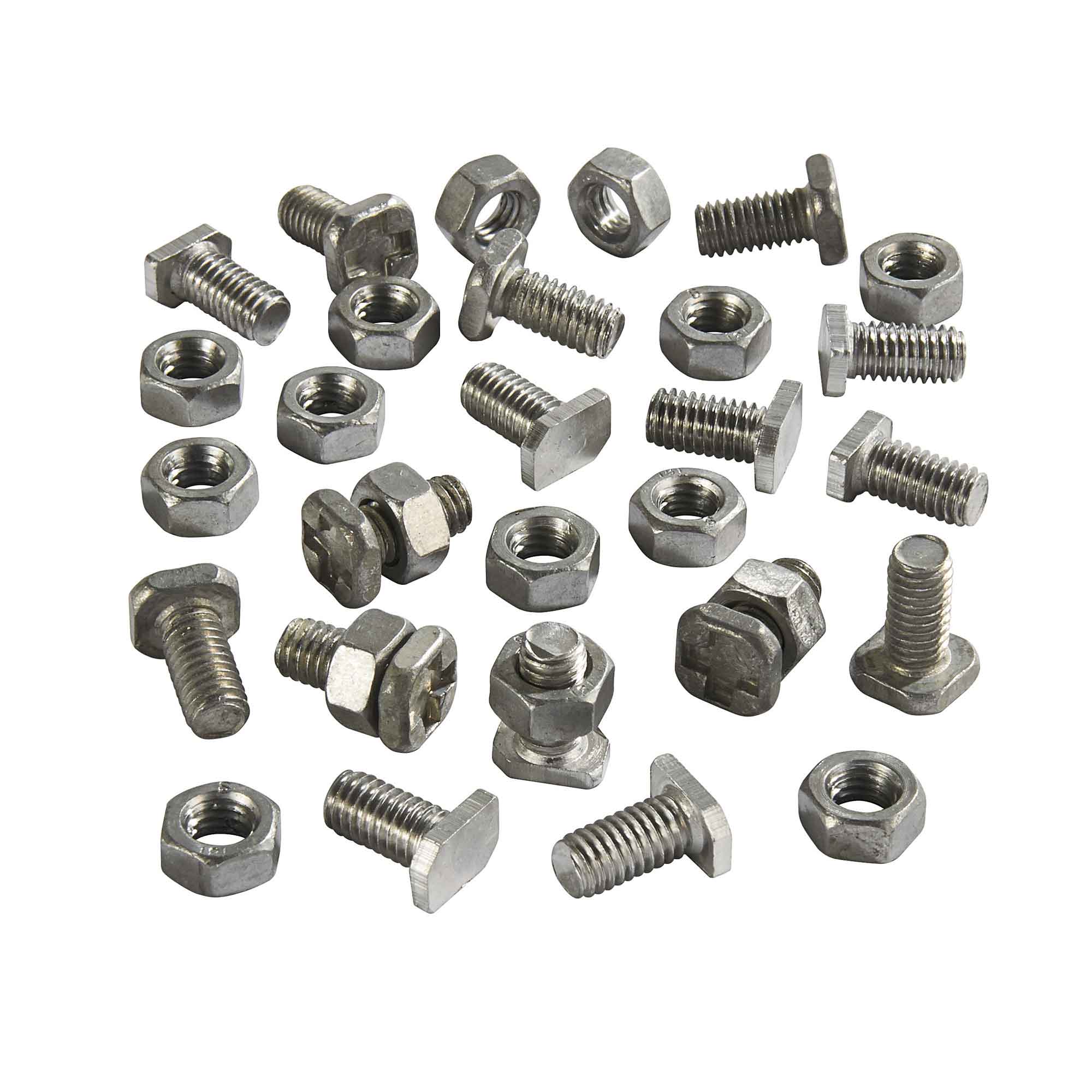 Assorted Greenhouse Nuts & Bolts 16stk