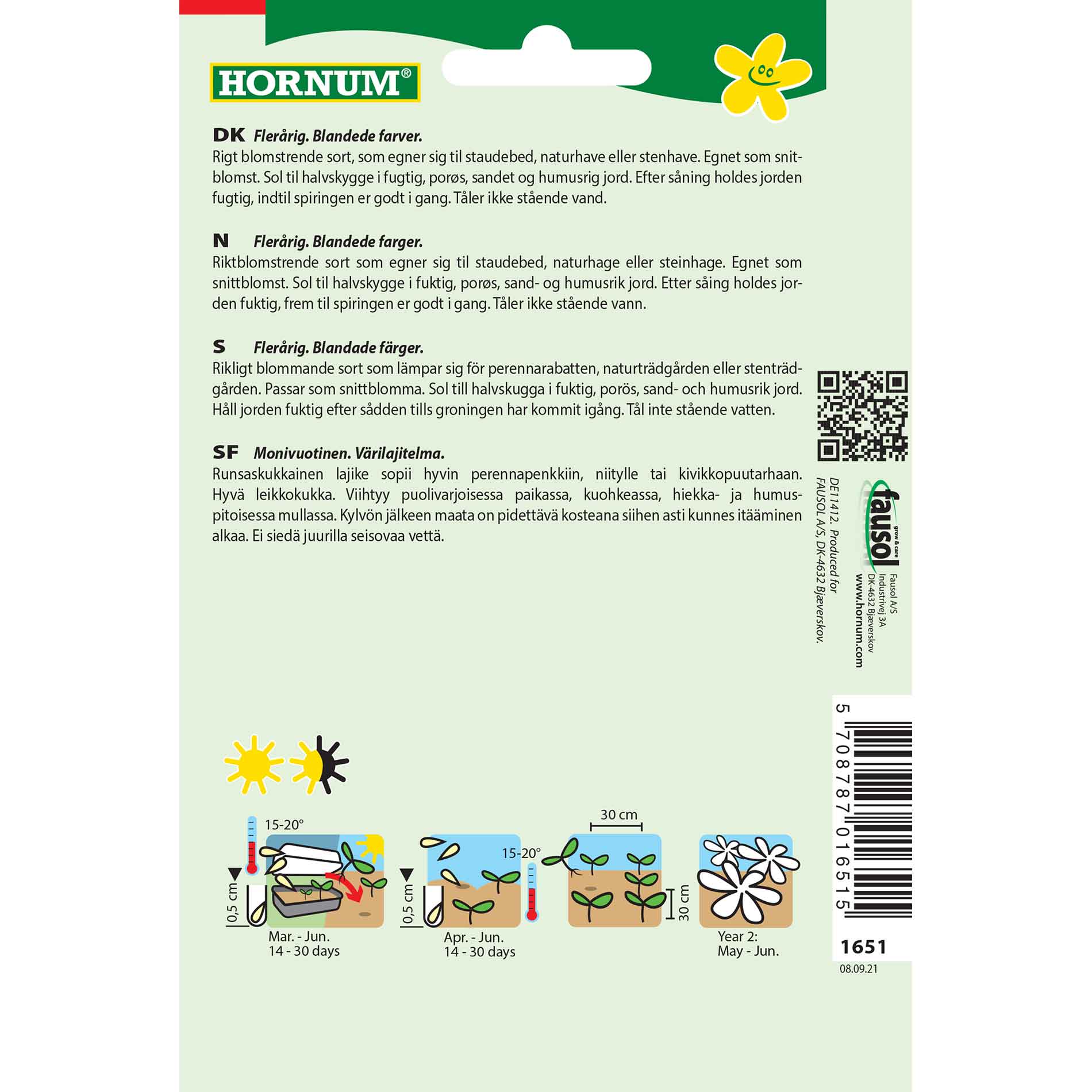 Columbine seeds - mix Merry