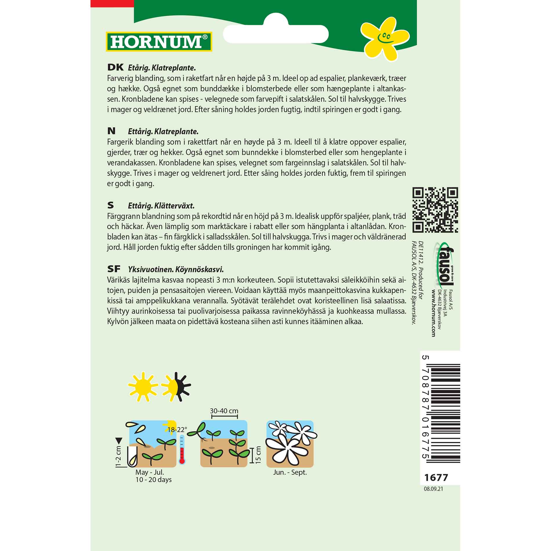 Flower cress seeds - mix - Roland