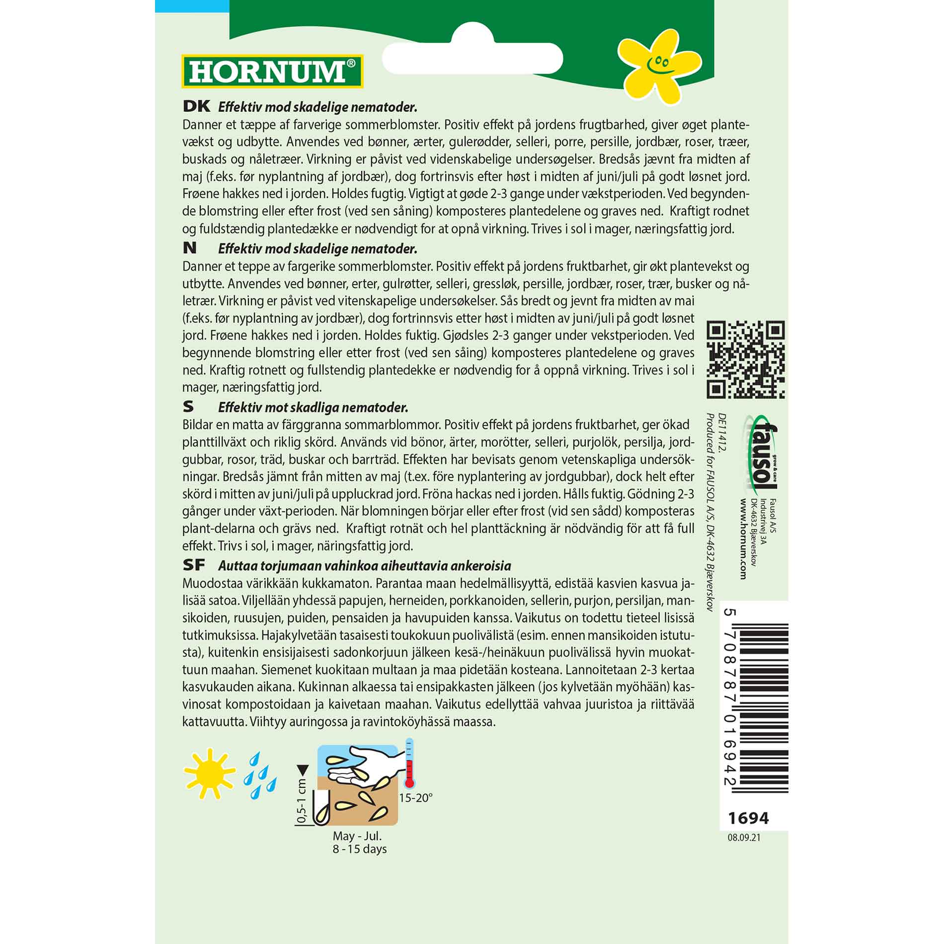 Jordbota fröblandning