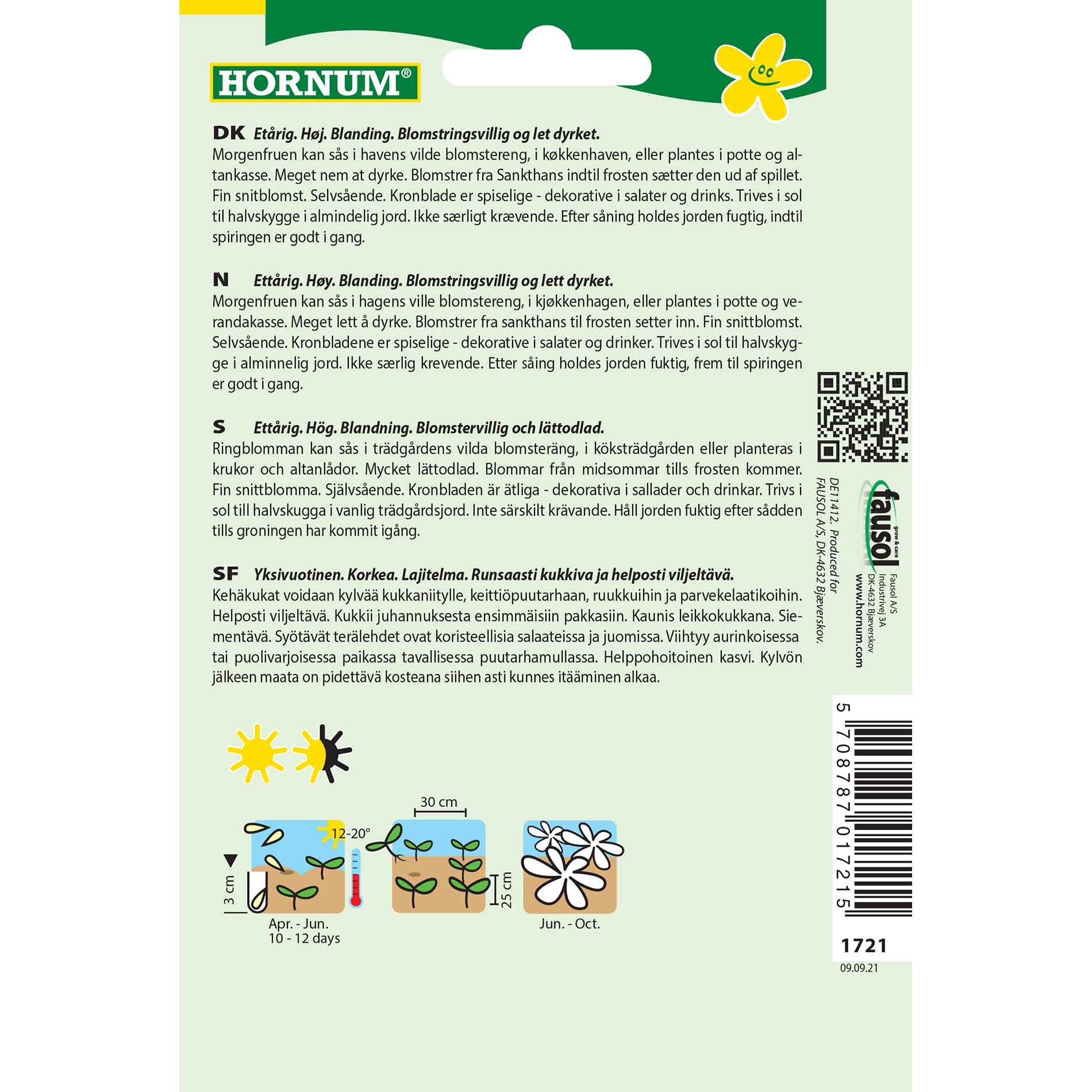 Marigold seeds - Garden - mix - Citrus