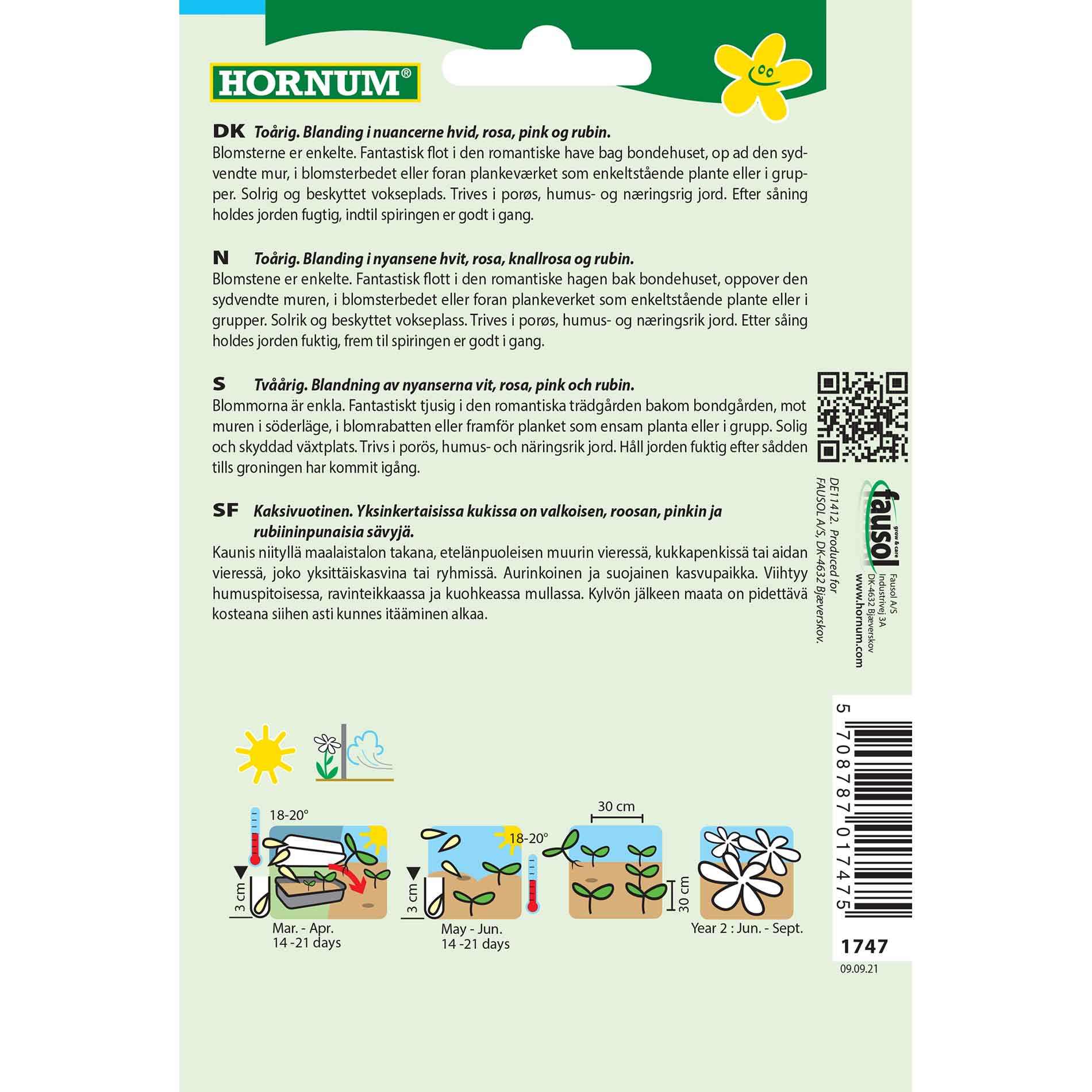 Hollyhock seed mix - Simplex Mix