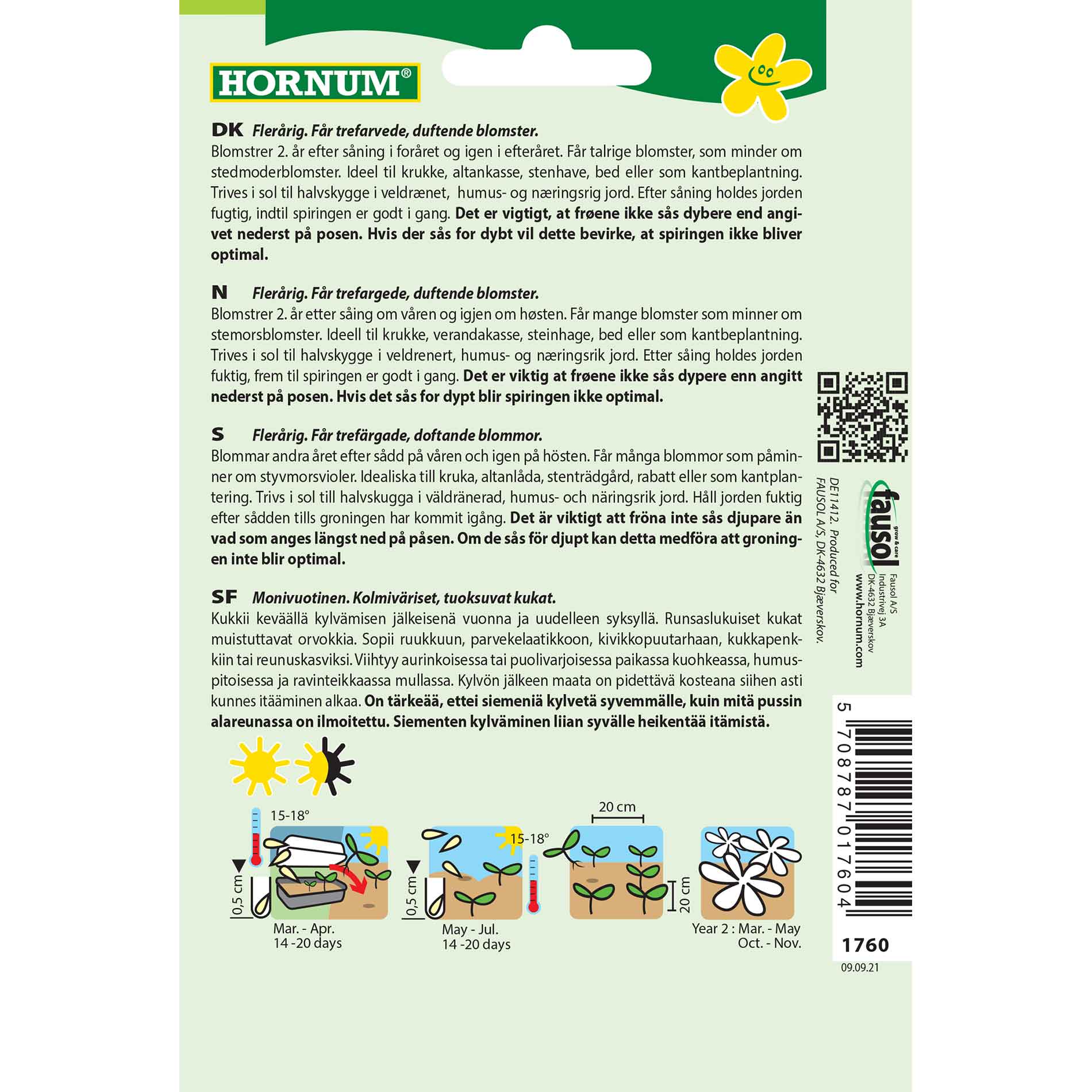 March violet seeds - Perfume