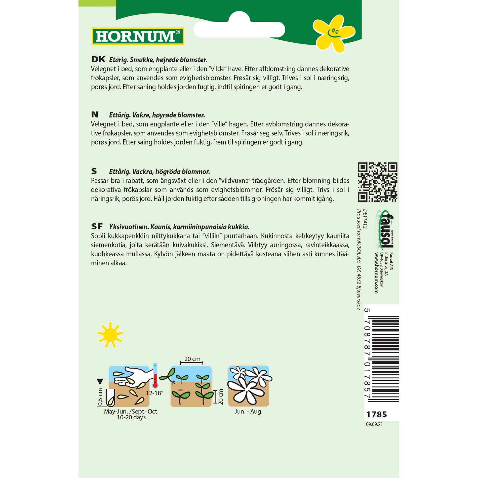 Vallmofrön - Korn - Summerdream