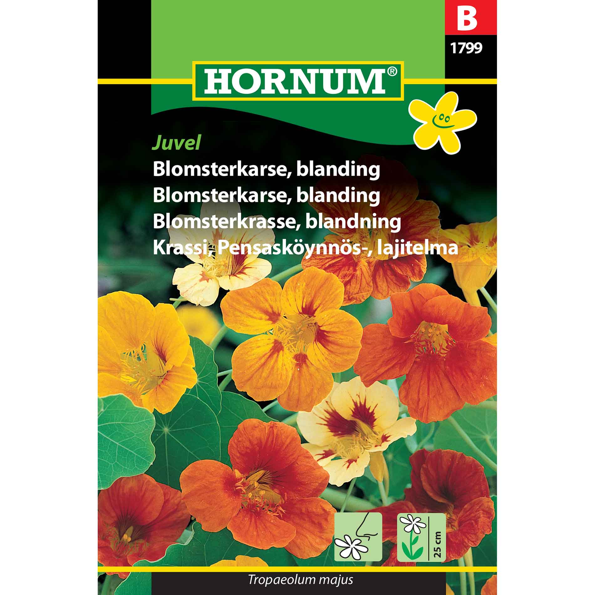 Blomkrassefrön - mix - Juvel