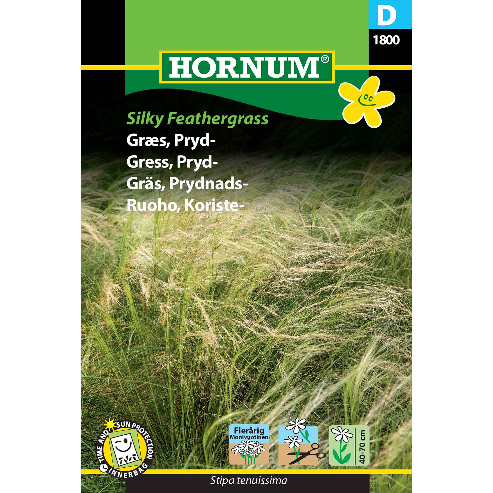 Grass, Ornamental, Silky Feathergrass (D)